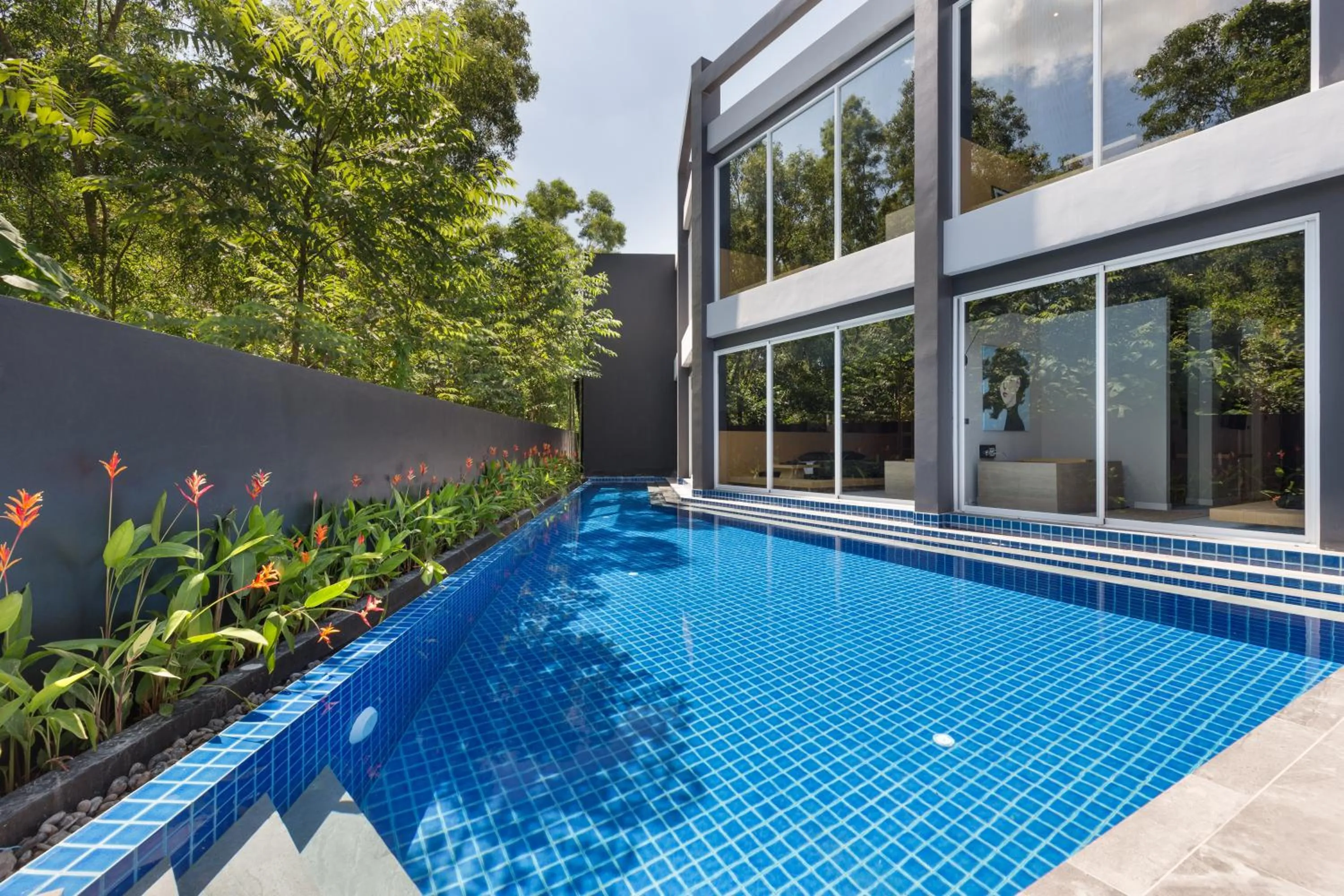 Swimming pool in Villoft Zen Living Resort