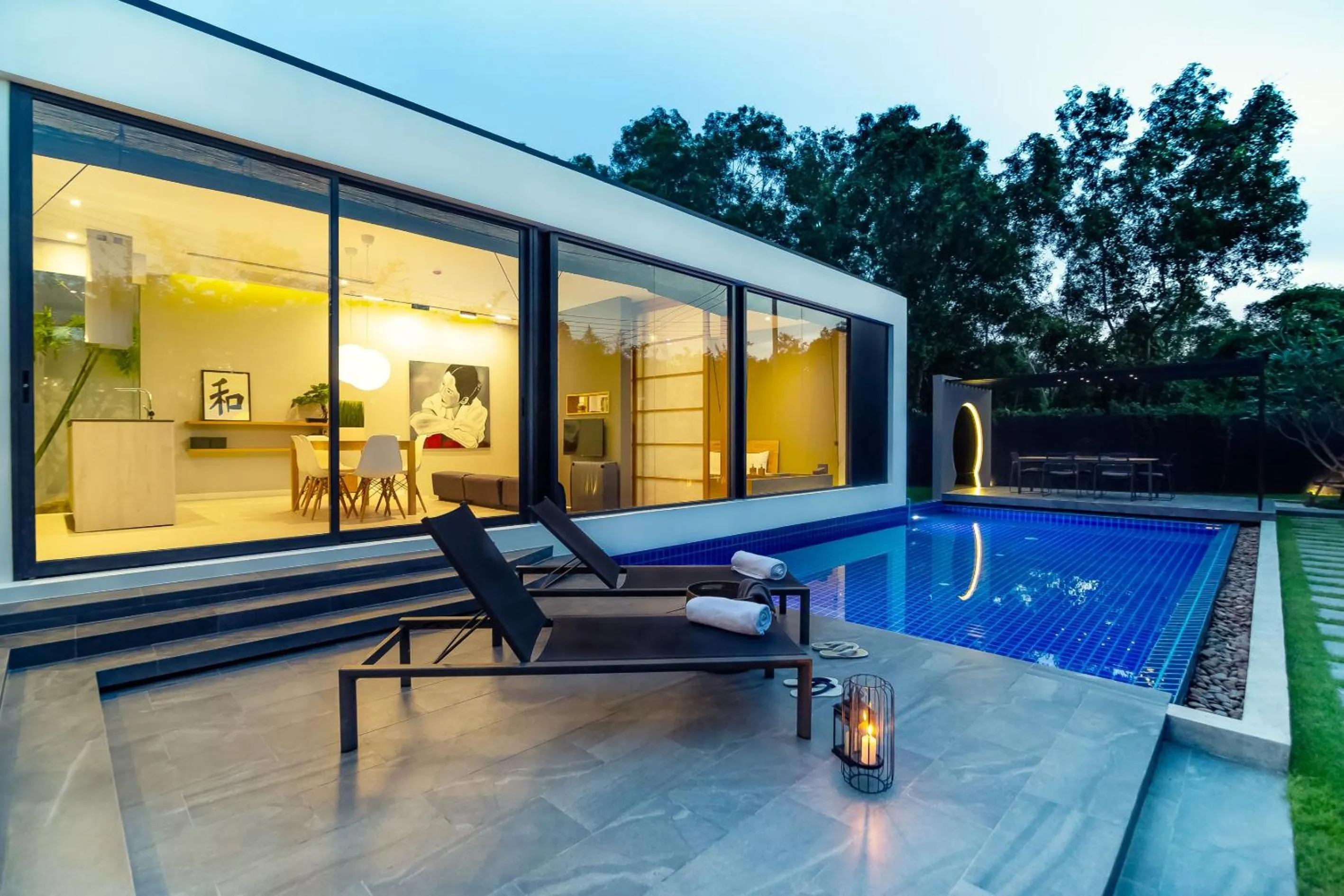 Pool view in Villoft Zen Living Resort