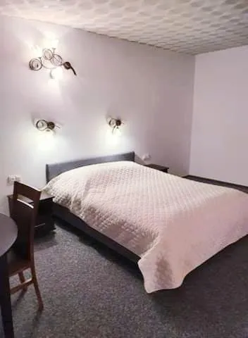 Bed in Hotel Magnat