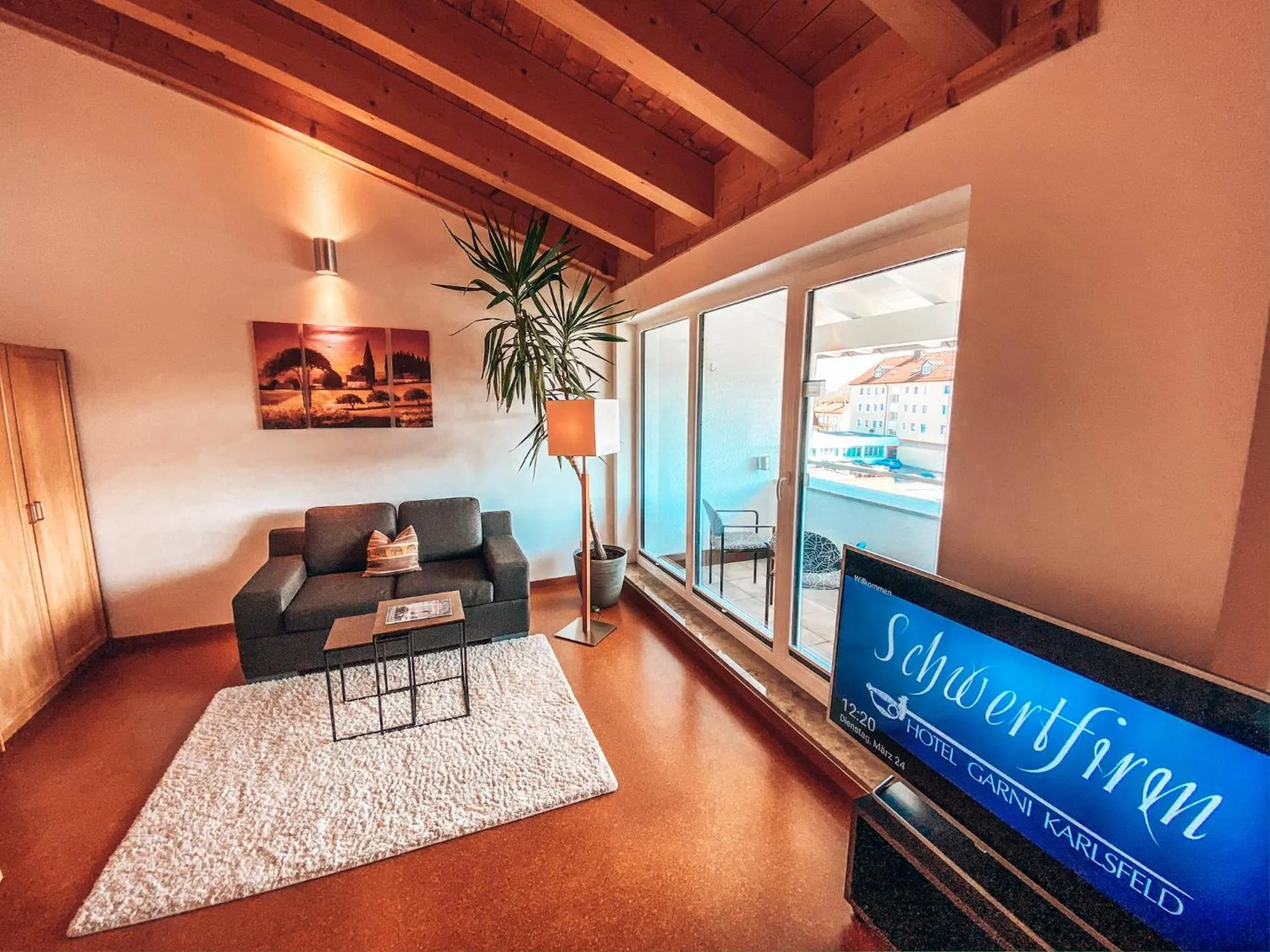 Living room in Hotel Schwertfirm
