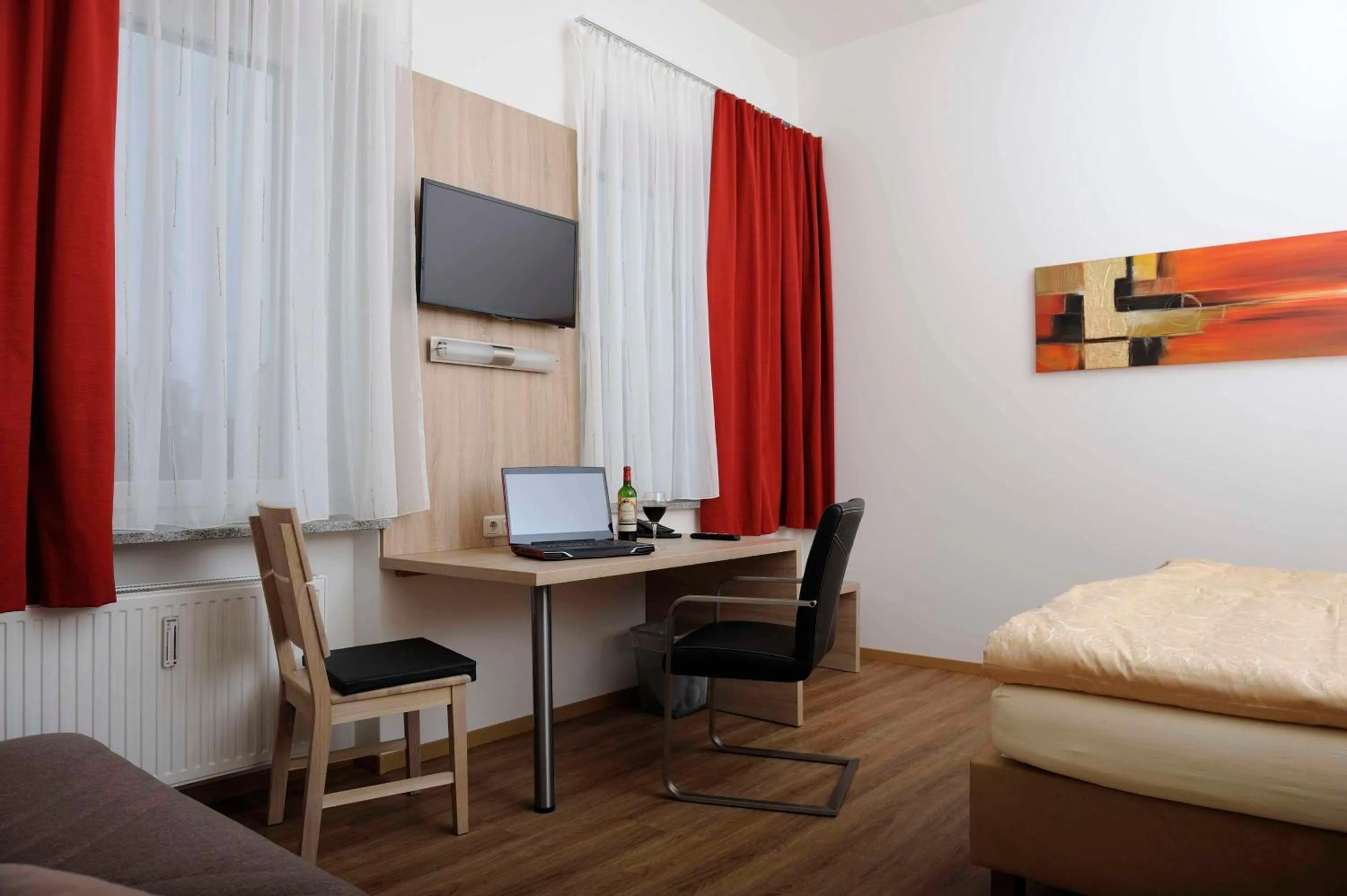 Seating area in Das Falk Apartmenthaus