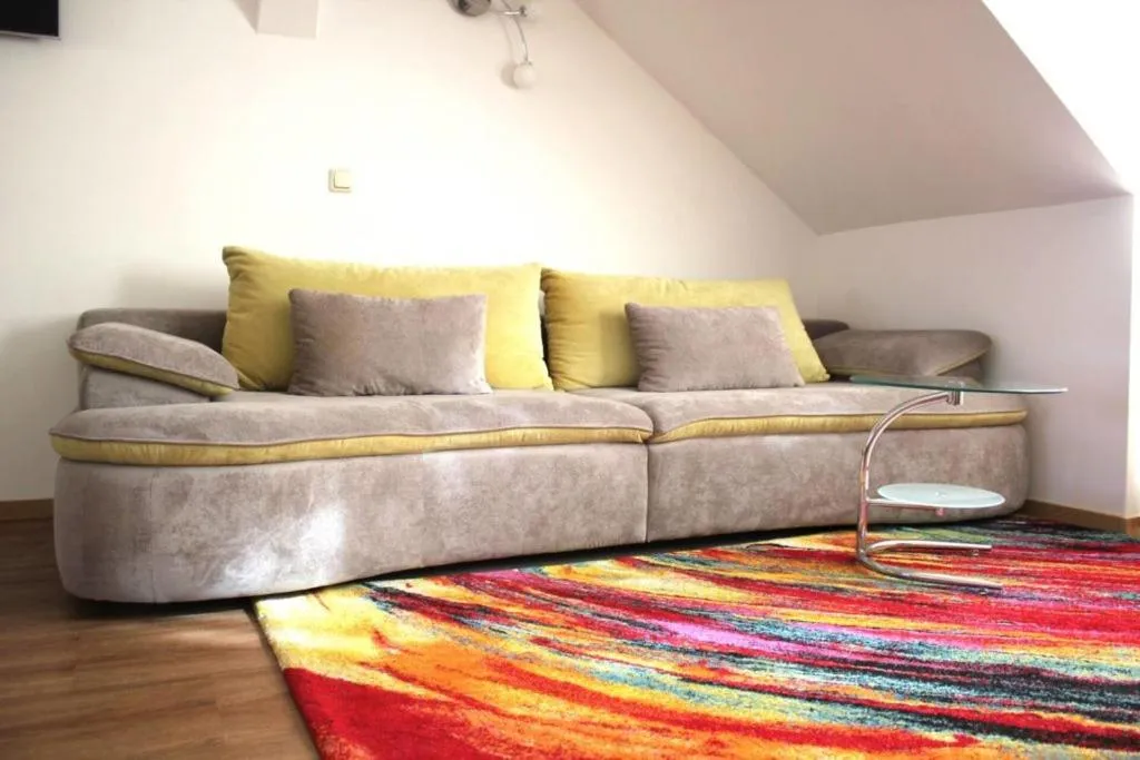 Seating area in Das Falk Apartmenthaus