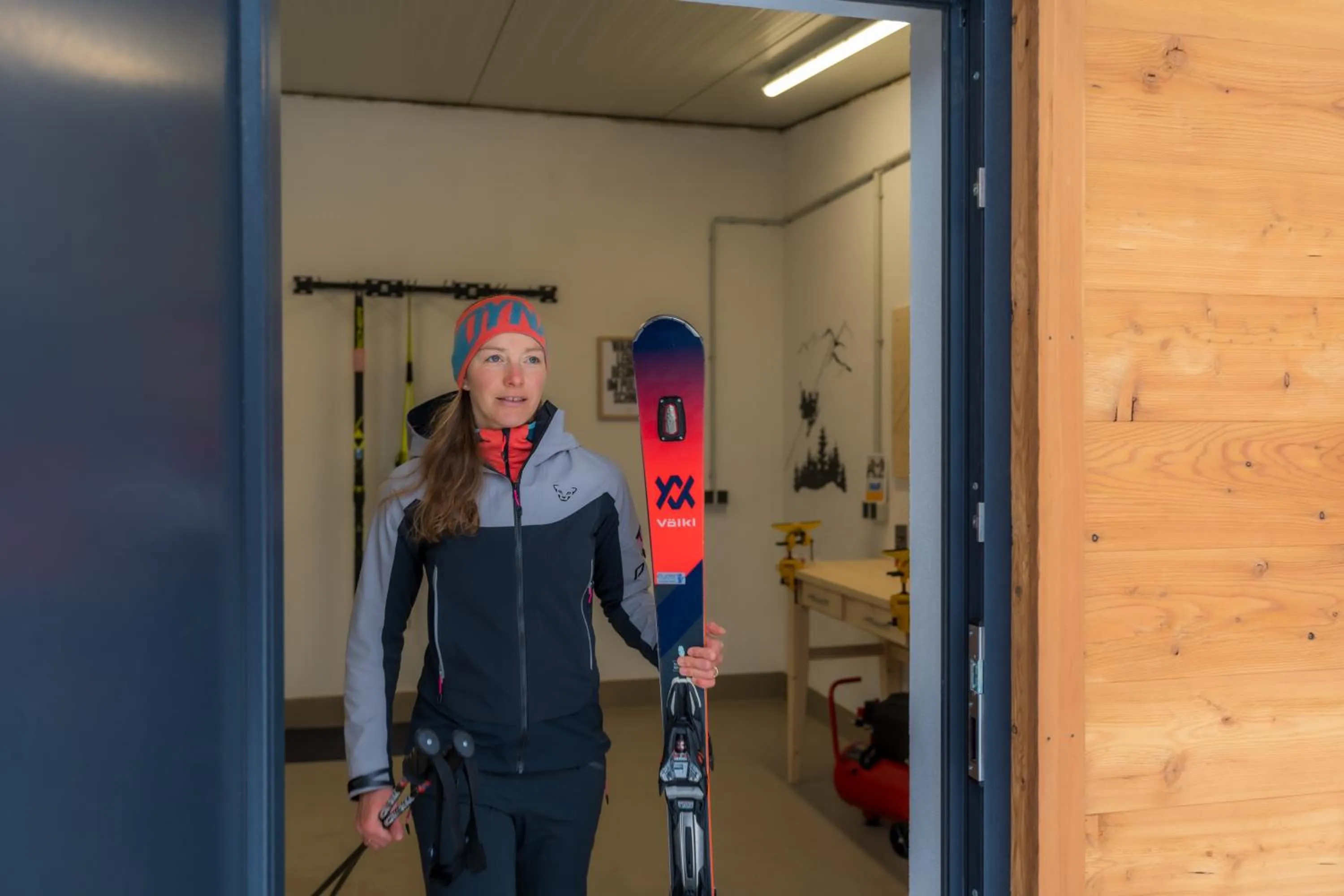 Skiing in zeitlang by Rösslwirt