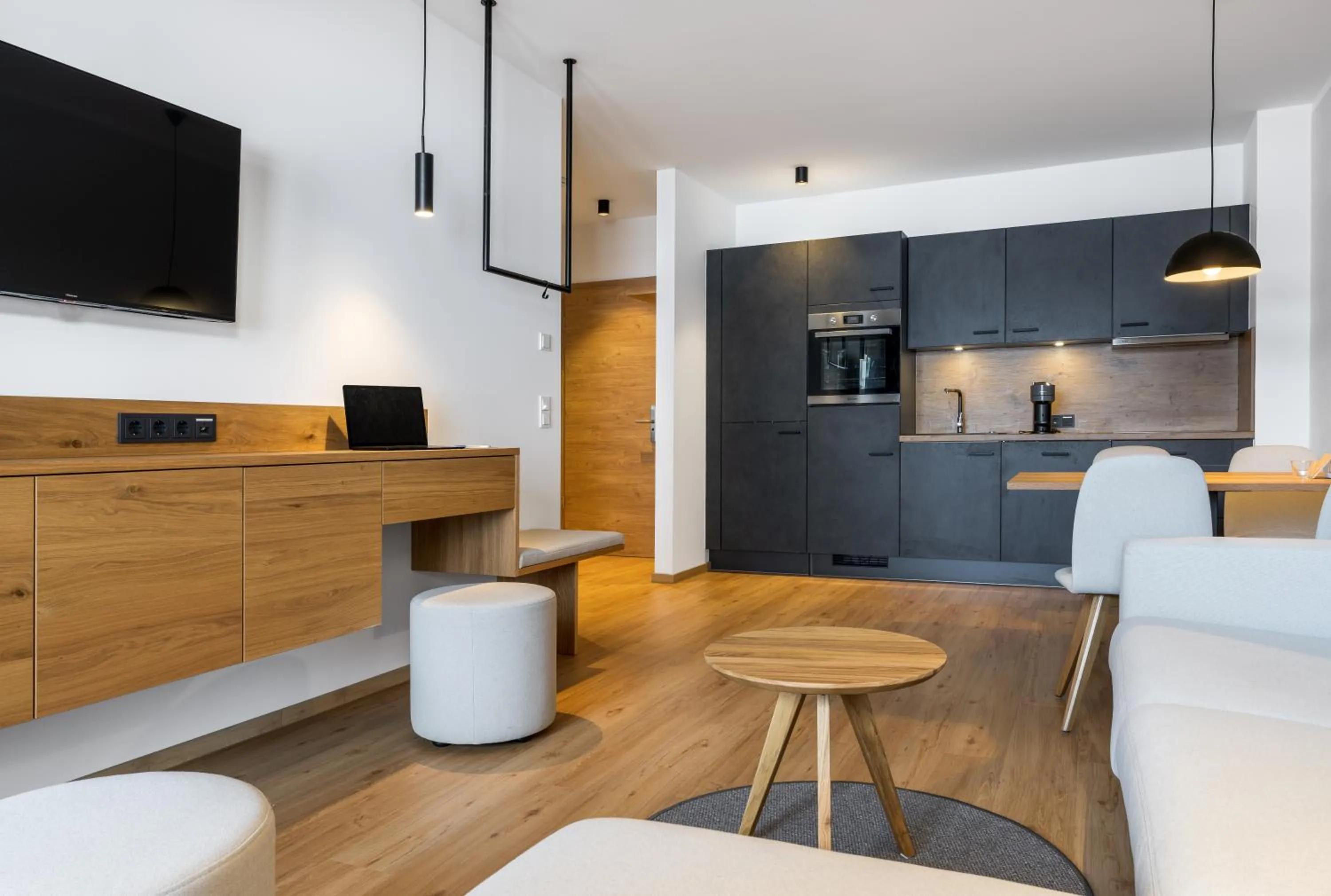 Living room in zeitlang by Rösslwirt