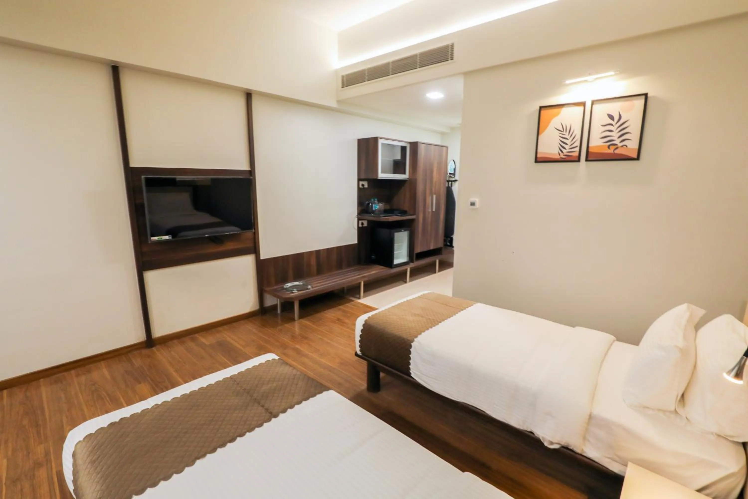 Bed in Spree Hotel Aurangabad