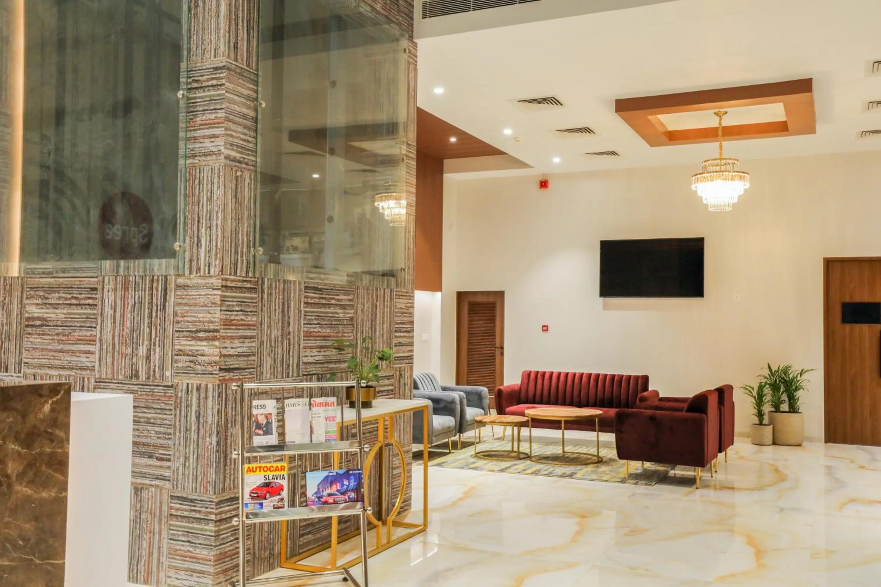 Lobby or reception in Spree Hotel Aurangabad