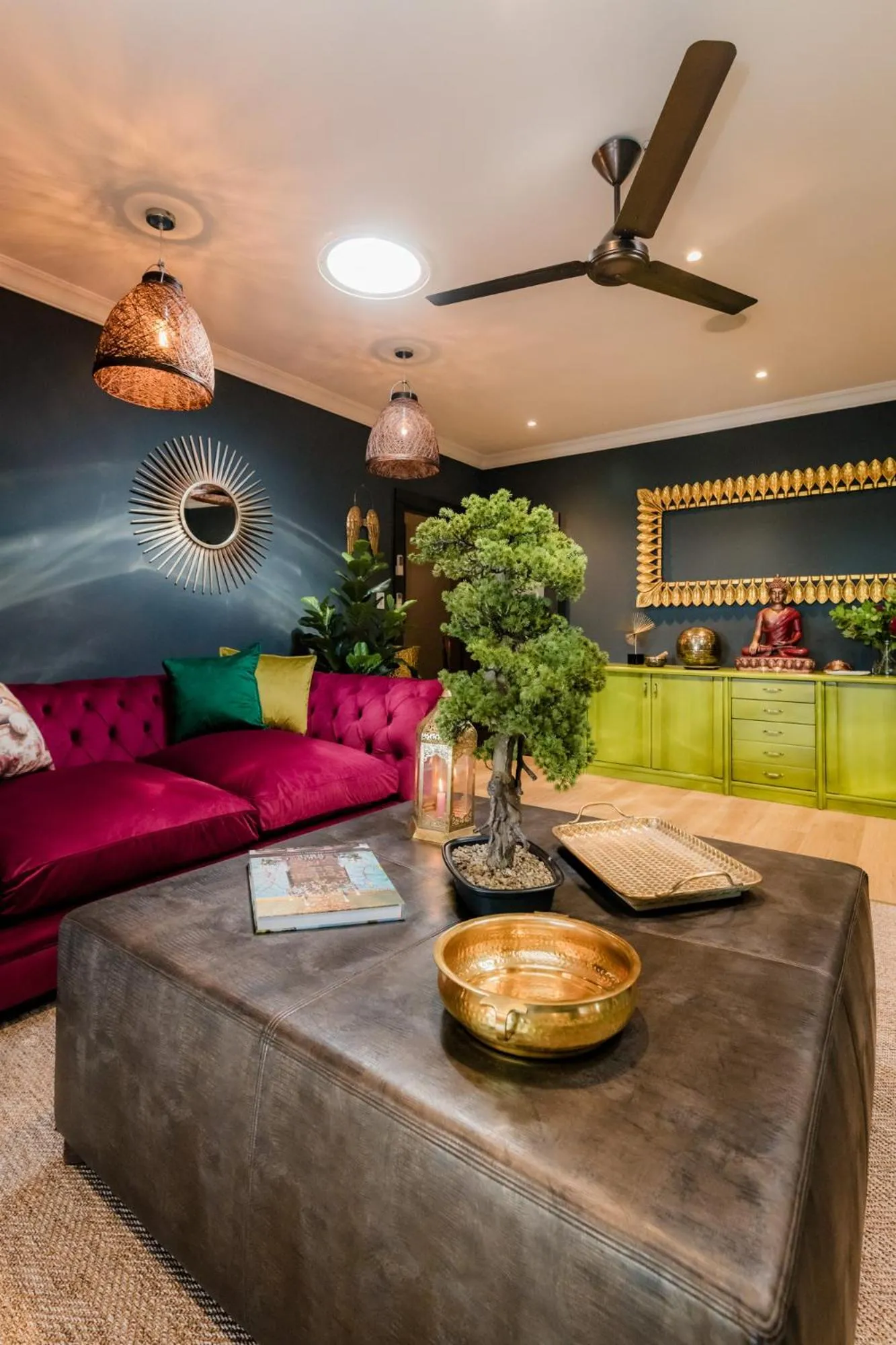 Living room in SW1 Lodge