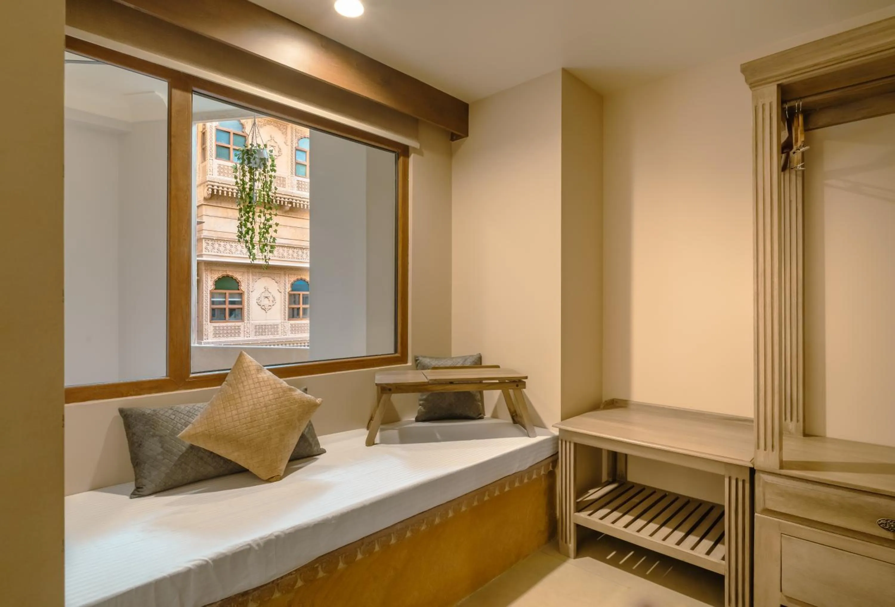 Inner courtyard view in Rupal Residency