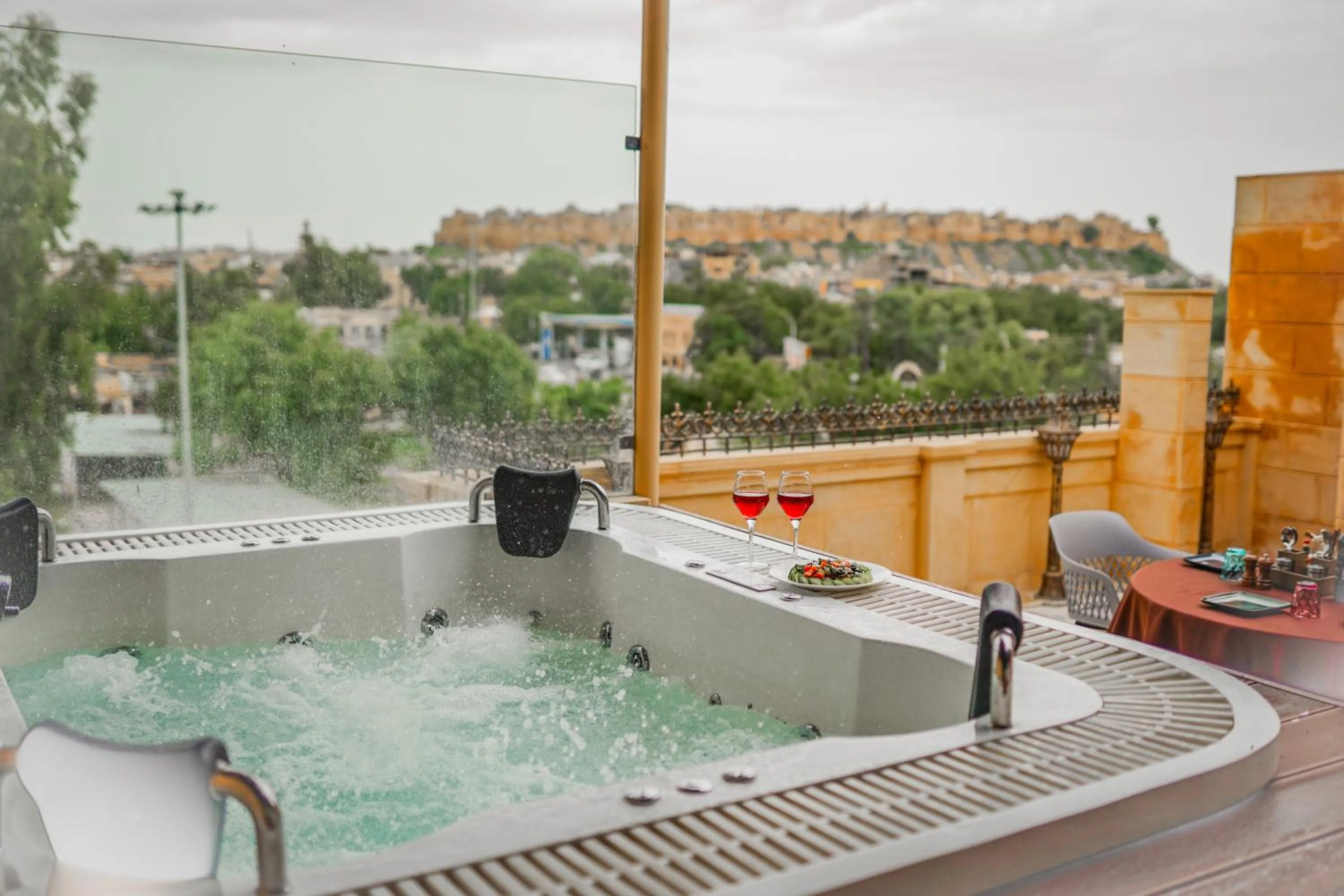 Hot Spring Bath in Rupal Residency