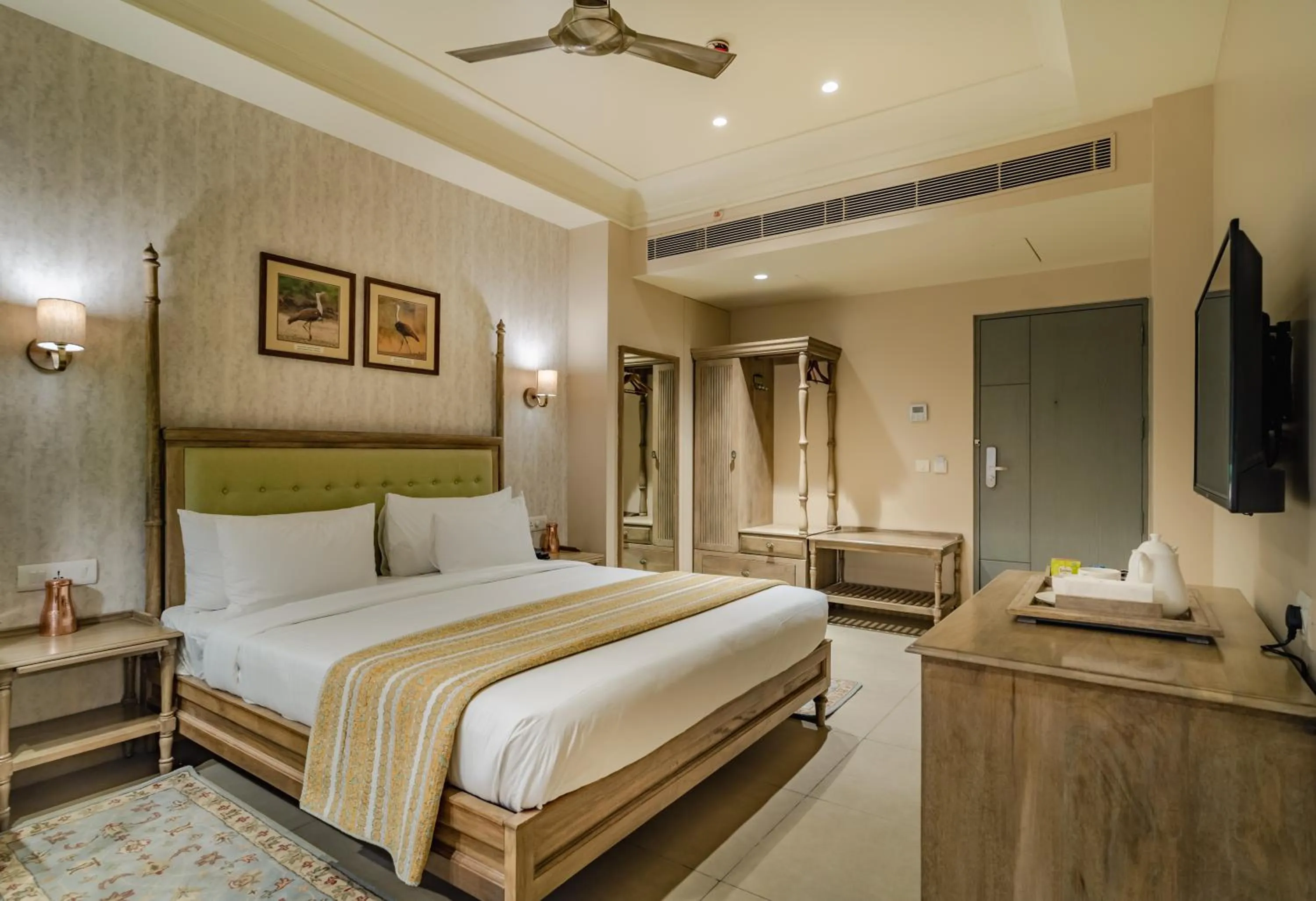 Bed in Rupal Residency