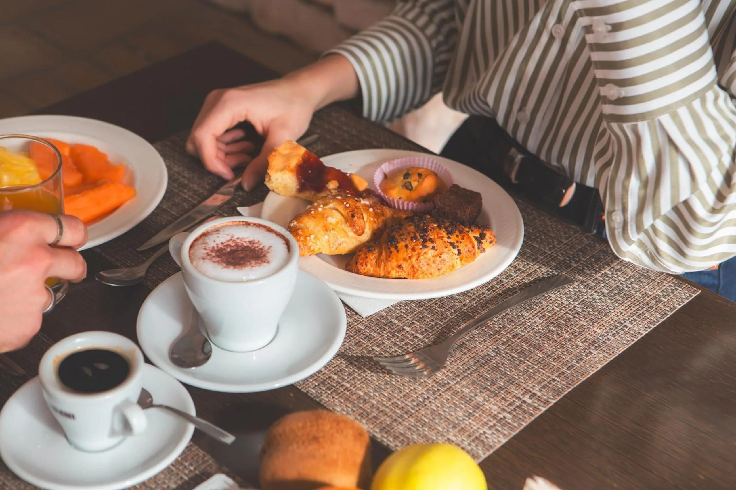 Breakfast in AHG Golf Hotel Porta Del Sole