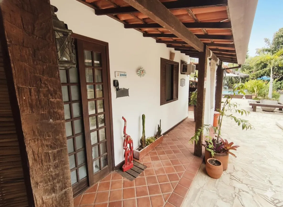 Inner courtyard view in Gambá Casa Boutique