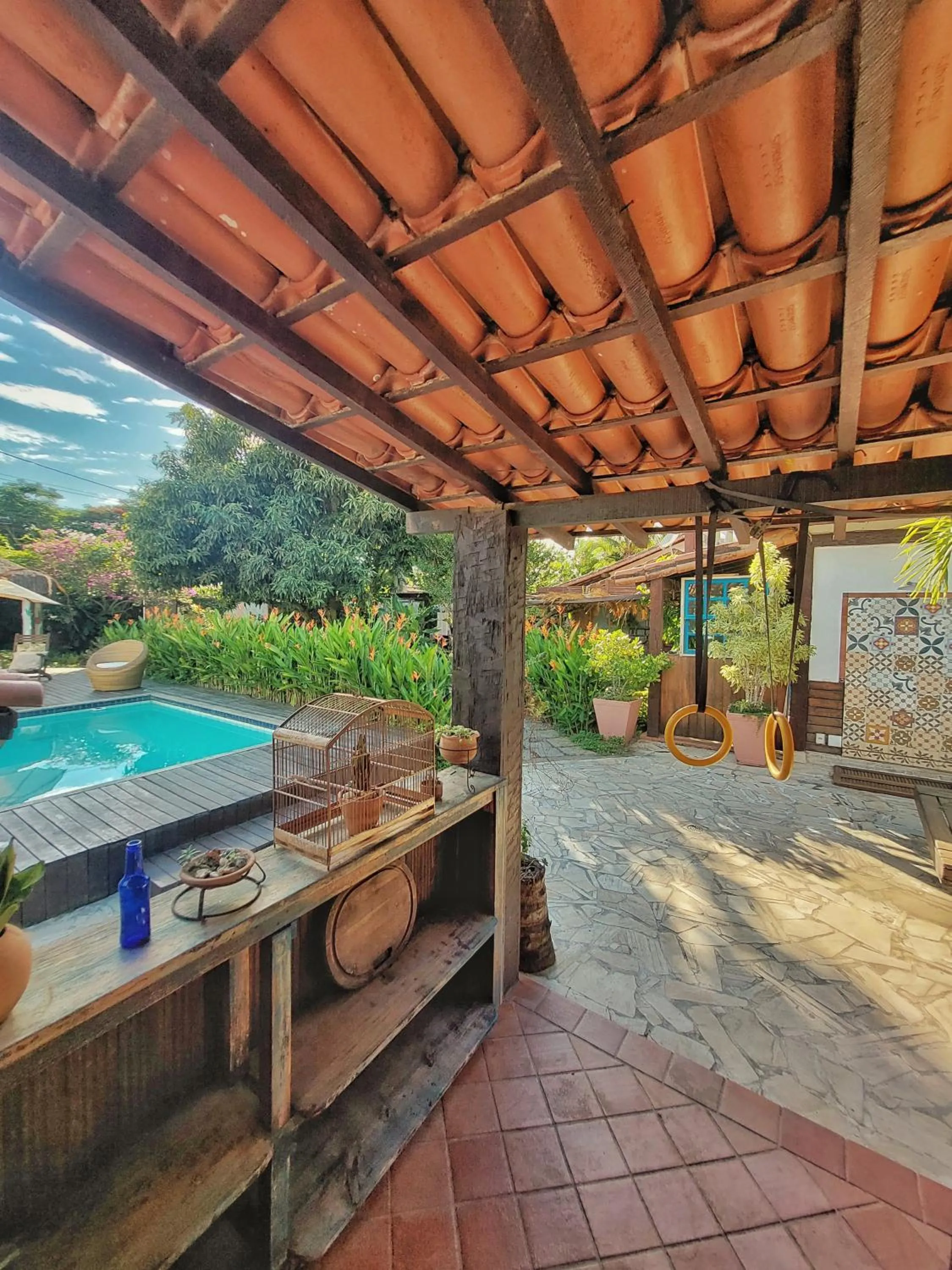 Patio in Gambá Casa Boutique