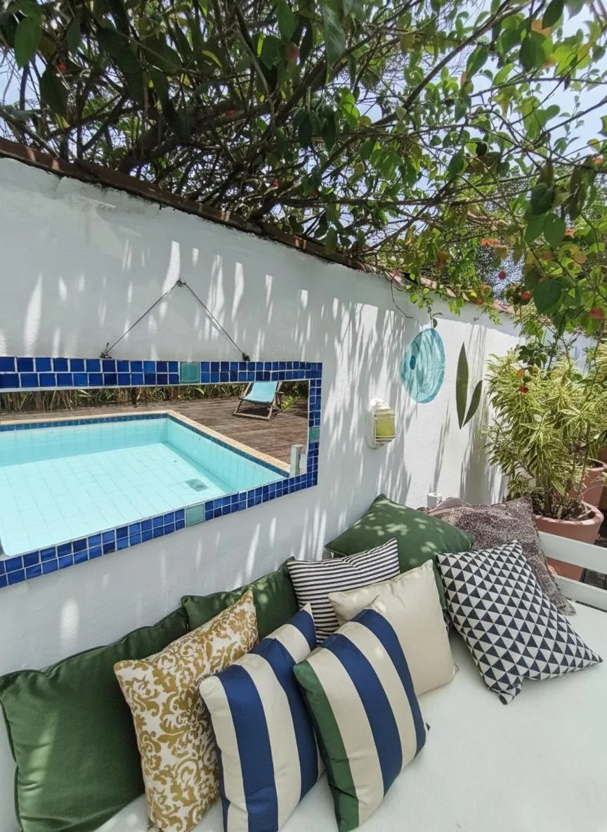 Swimming pool in Gambá Casa Boutique