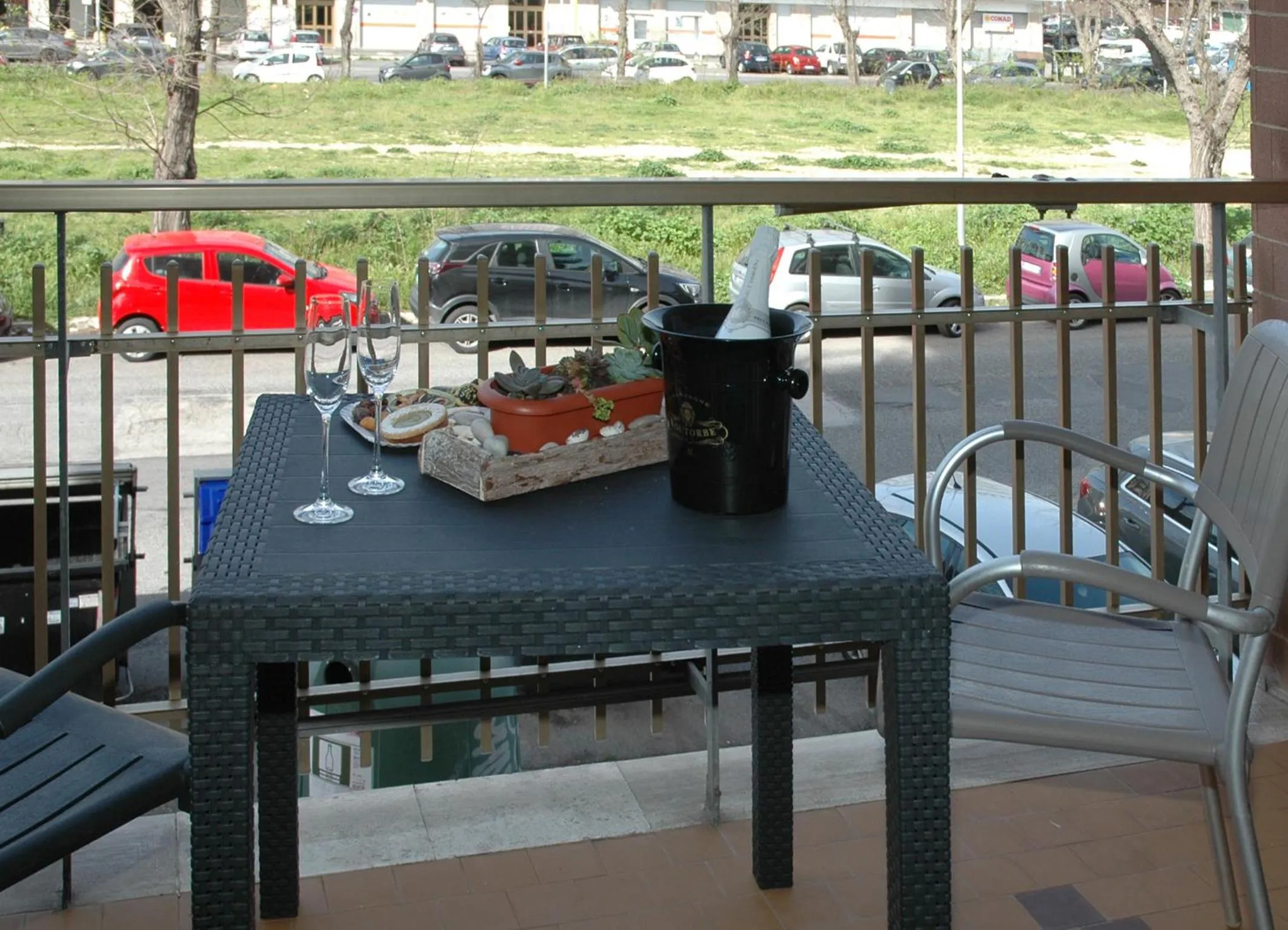 Balcony/Terrace in La Dimora di Livia