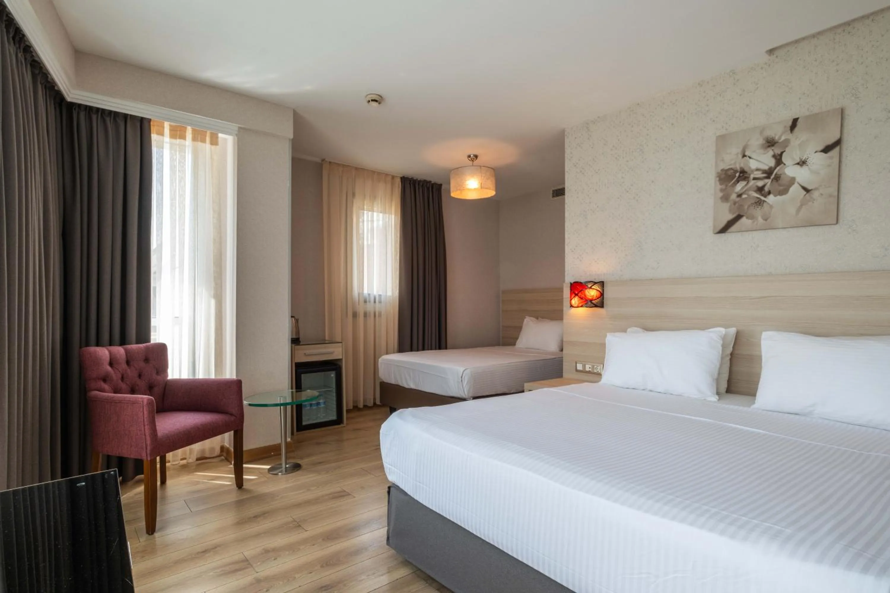 Bed in Ramada by Wyndham Ankara
