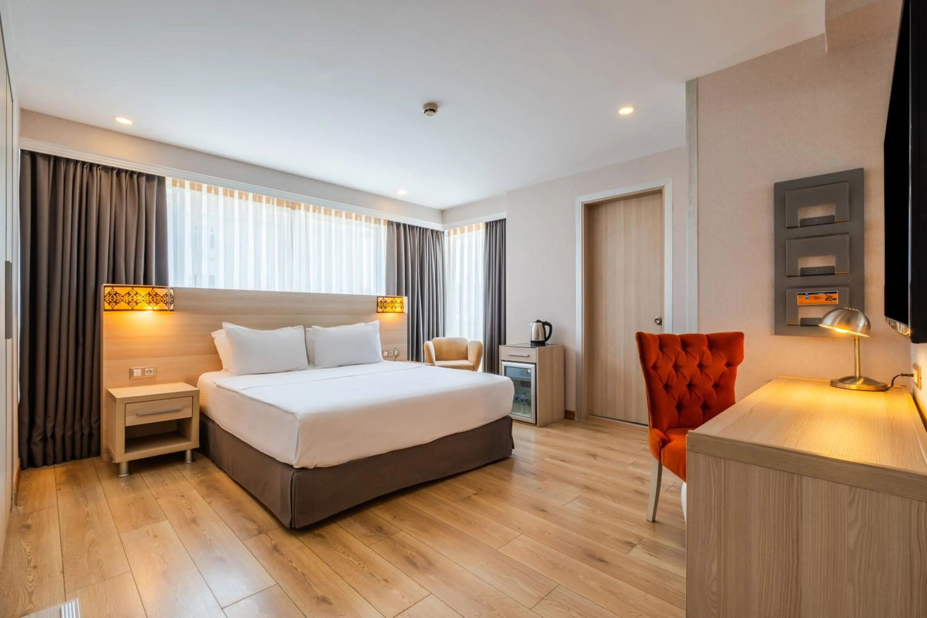 Bed in Ramada by Wyndham Ankara