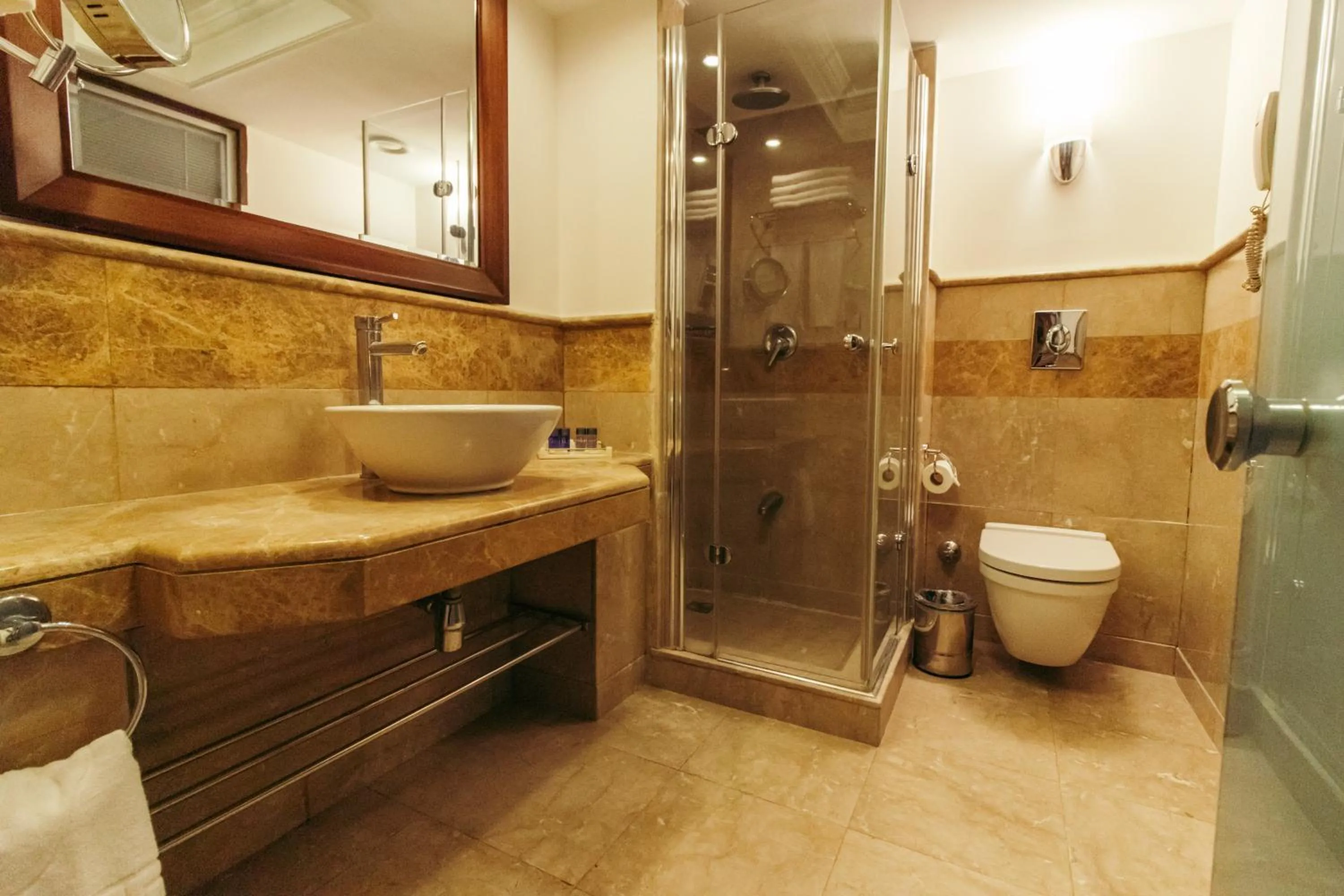 Shower in CK Farabi Hotel