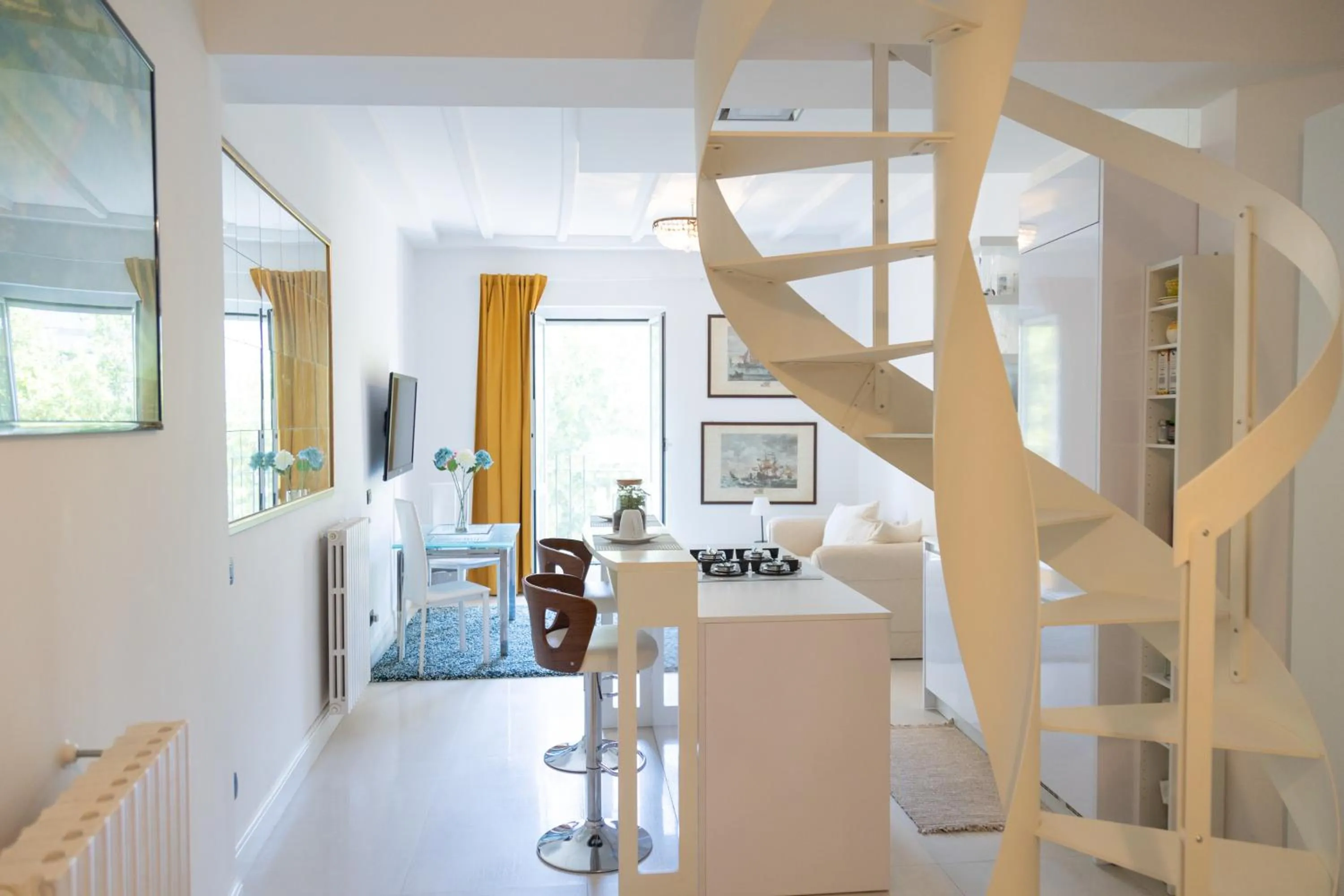 Living room in CityLife Charme - Milano Sempione