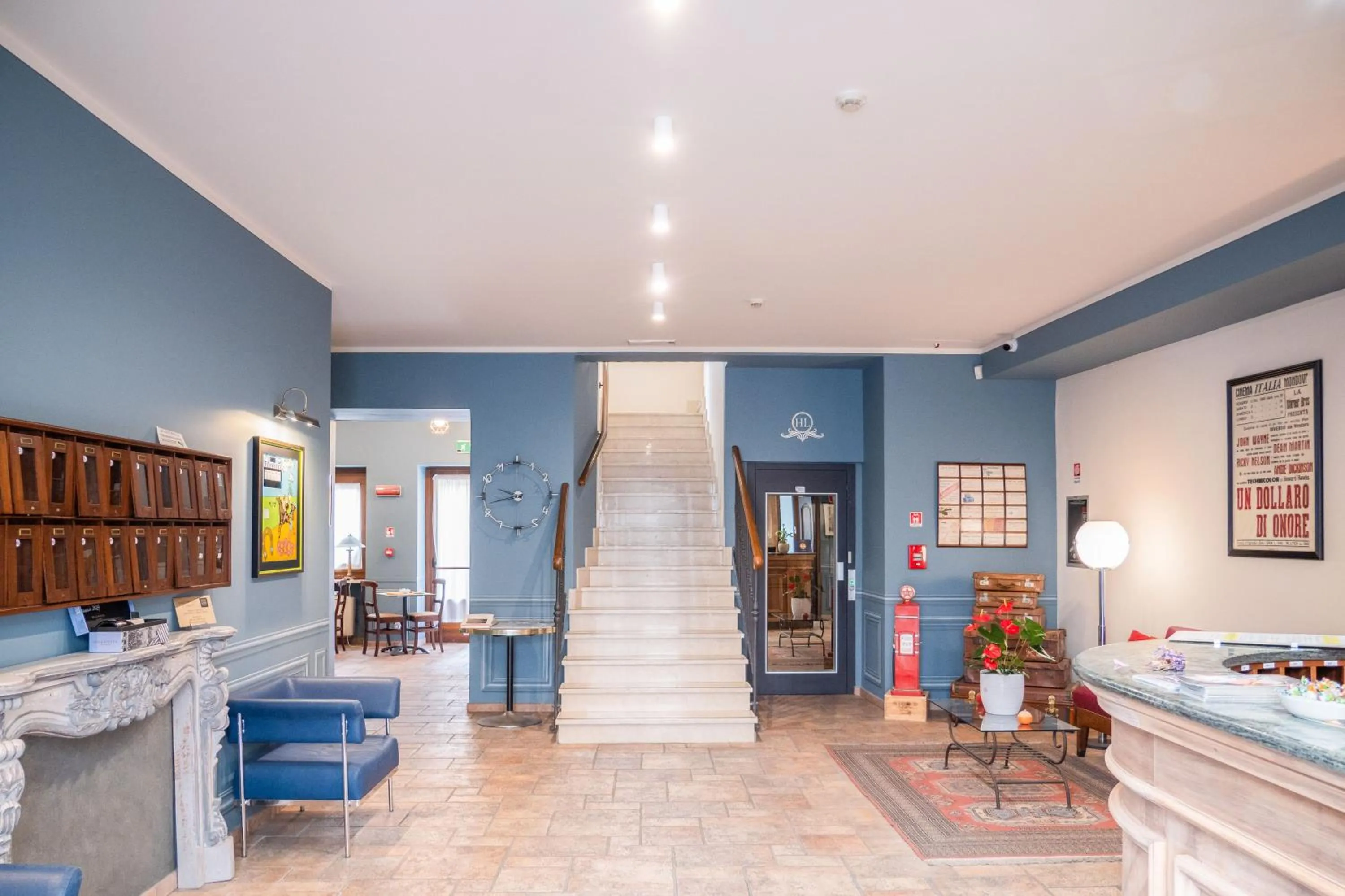 Lobby or reception in Hotel Ligure