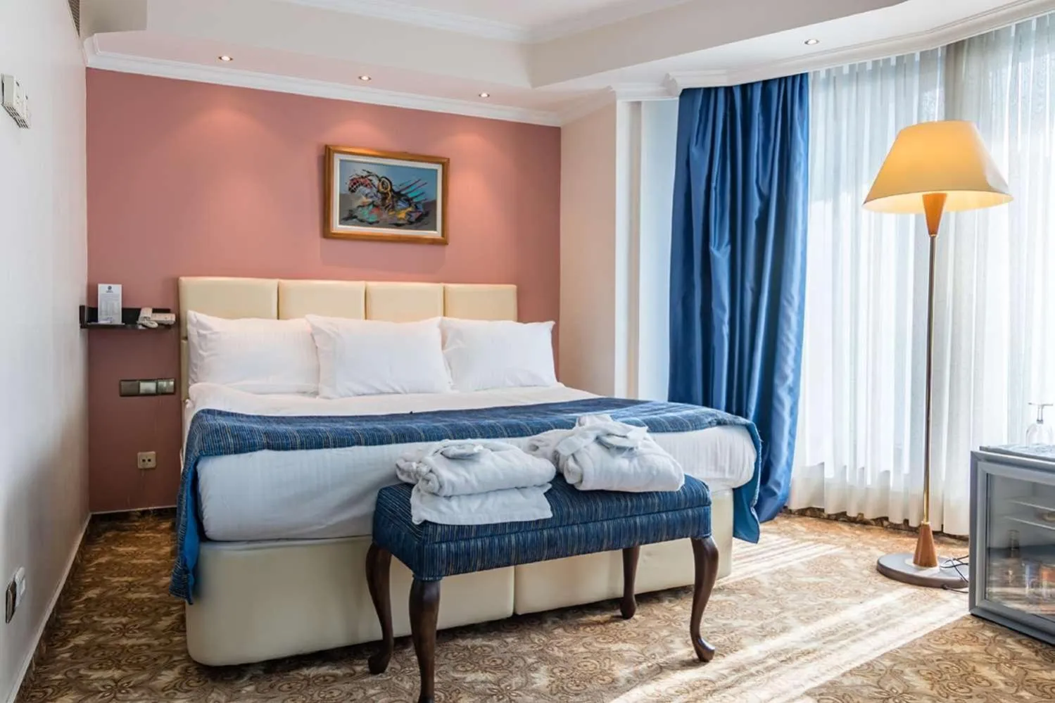 Bed in Hotel 2000 Kavaklıdere