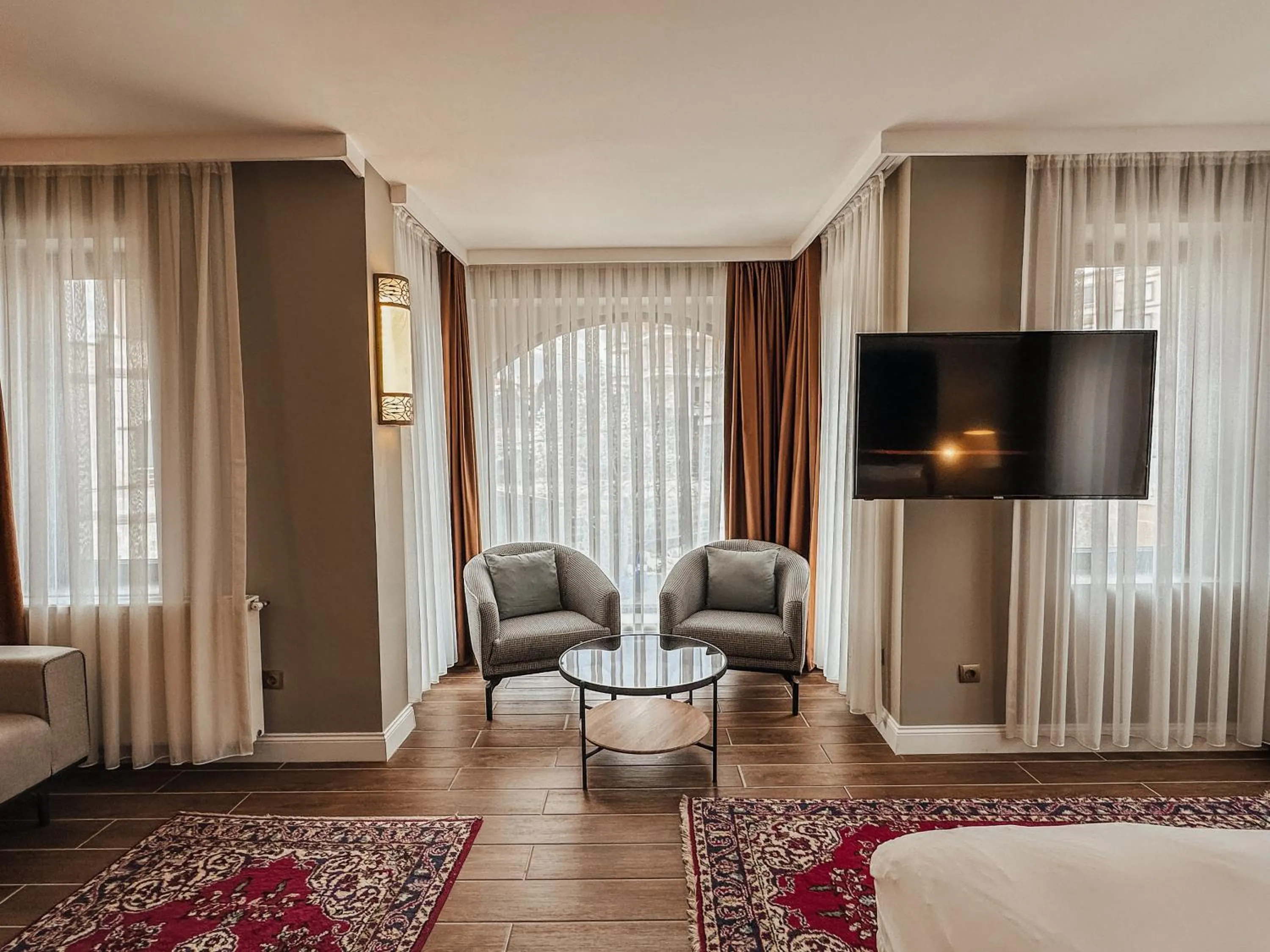 Bed in Osmanli Cappadocia Hotel