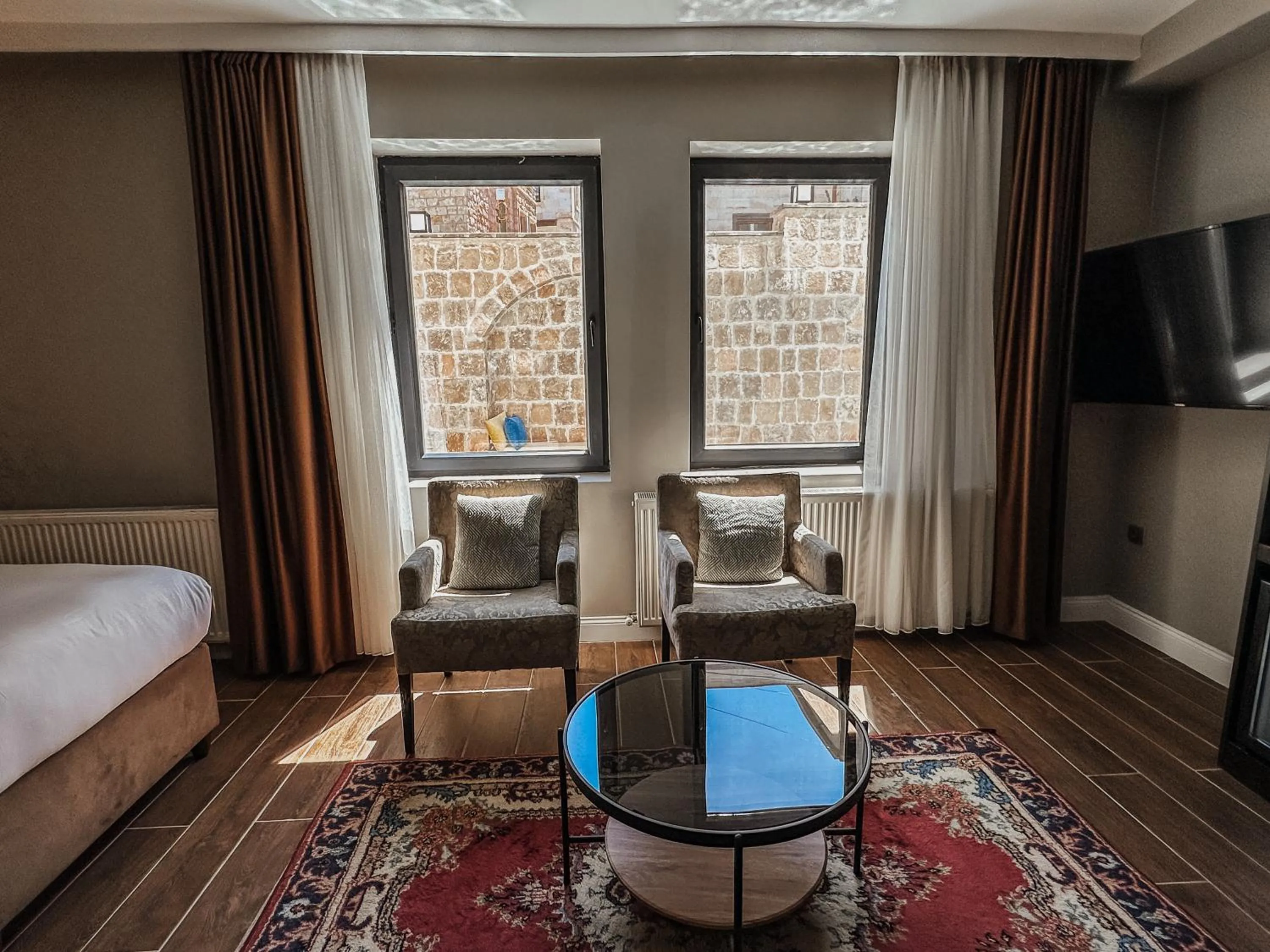 Bed in Osmanli Cappadocia Hotel