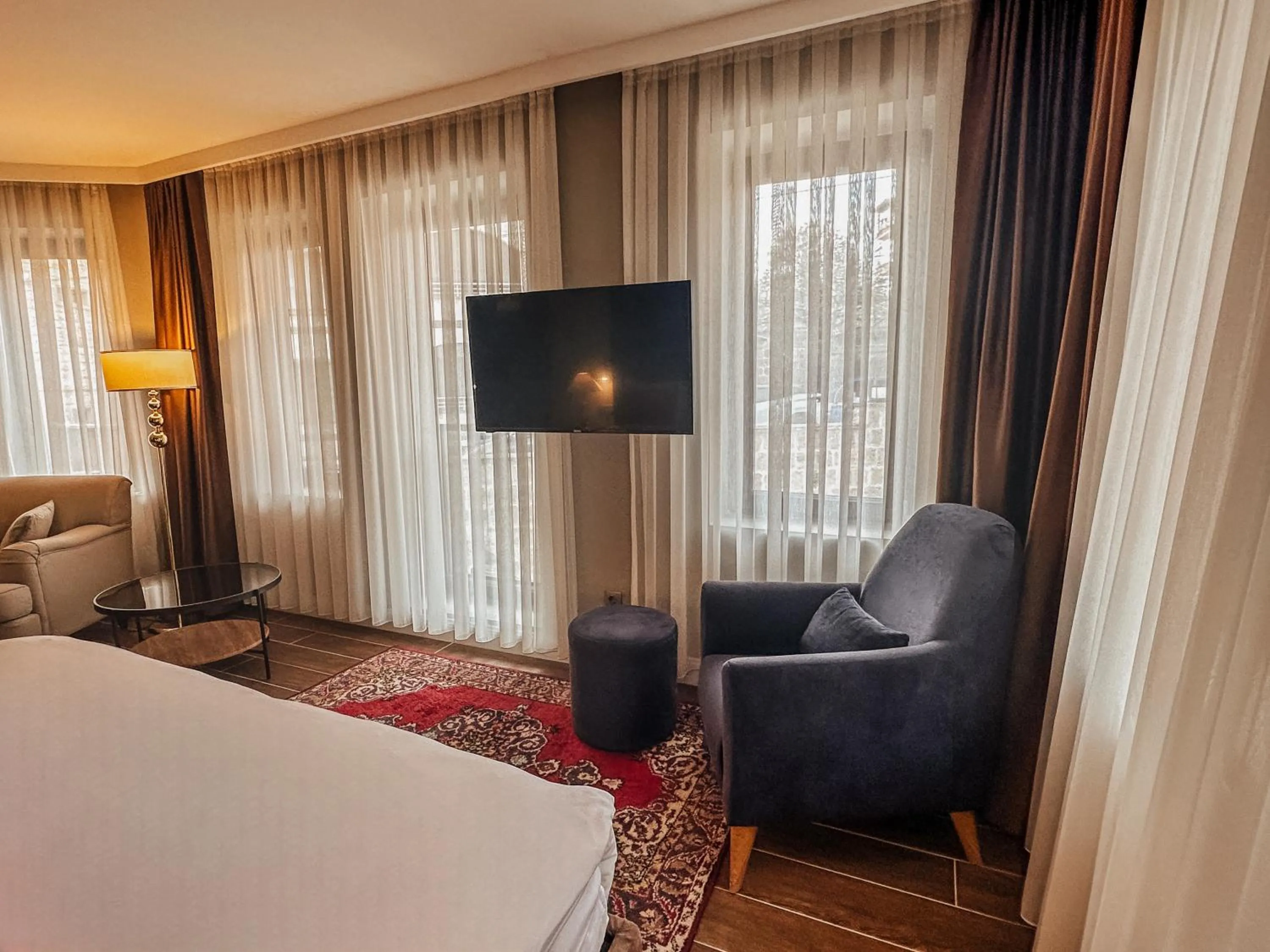 Bed in Osmanli Cappadocia Hotel