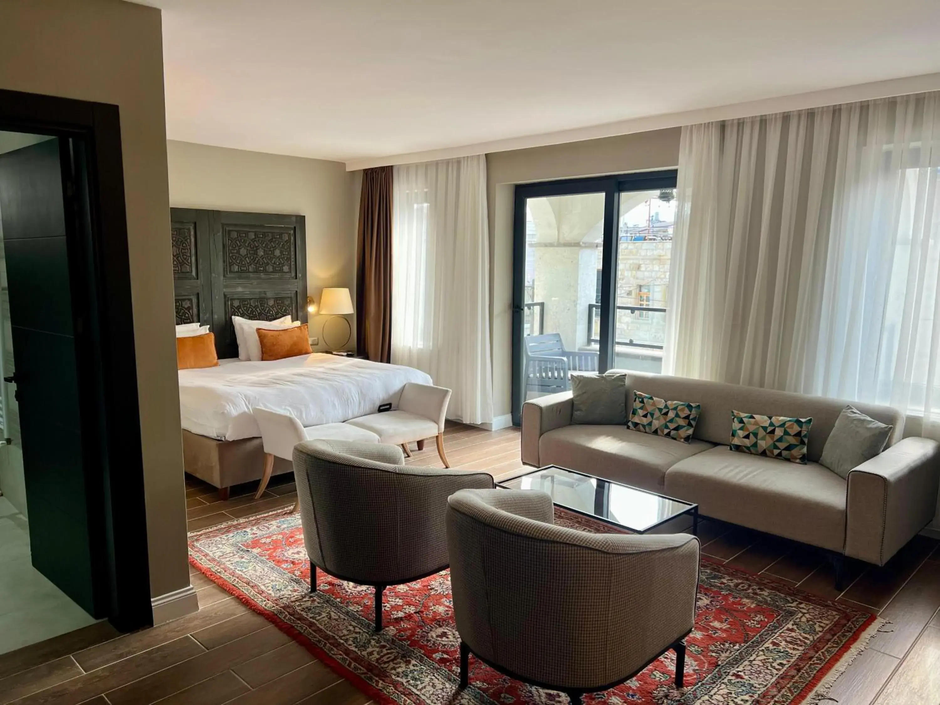 King Room with Balcony in Osmanli Cappadocia Hotel King Room with Balcony in Osmanli Cappadocia Hotel