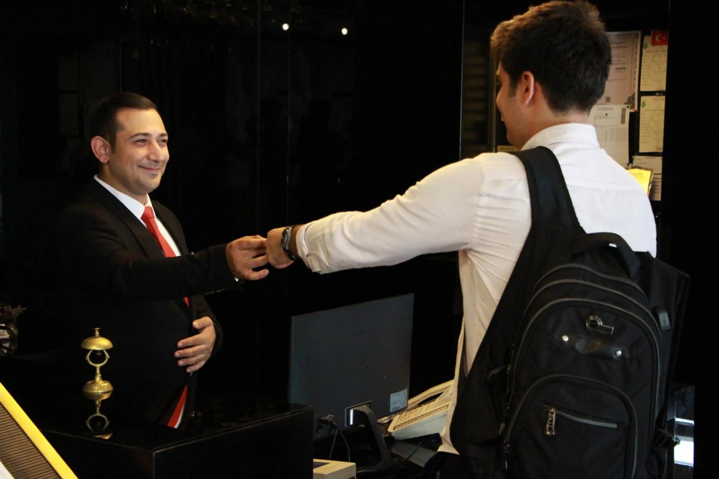 Lobby or reception in Maltepe 2000 Hotel