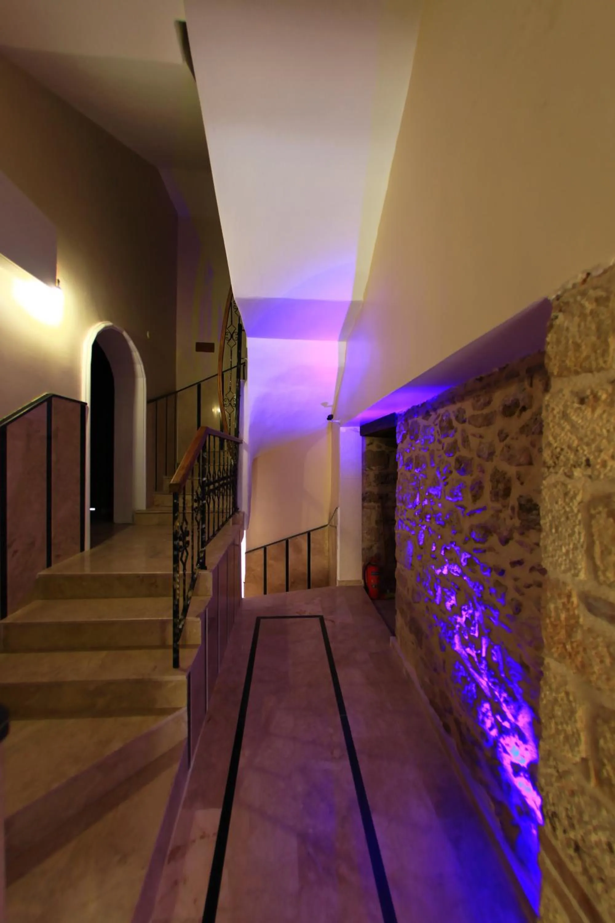 Facade/entrance in Bacchus Pension