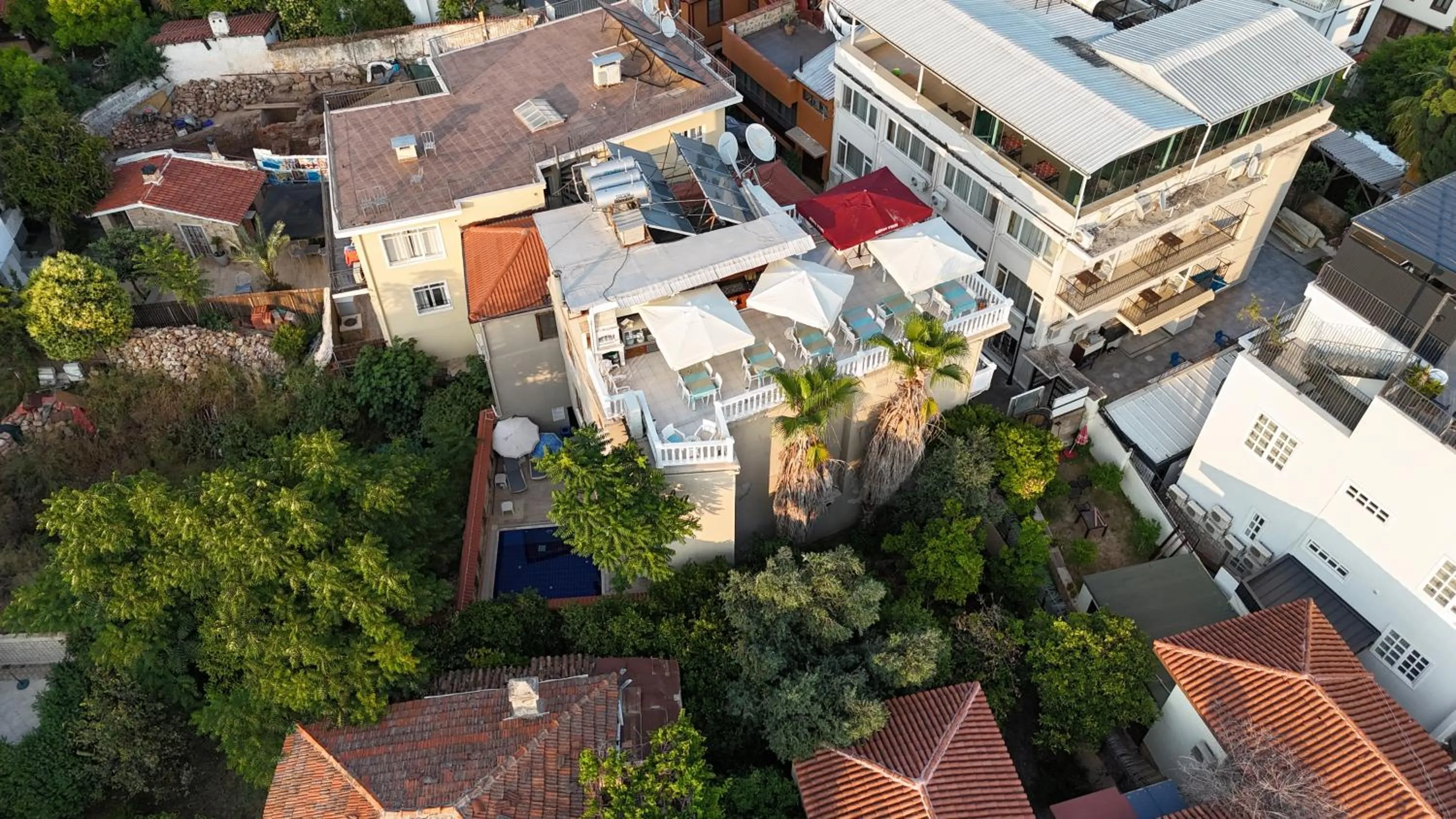 Property building in Bacchus Pension