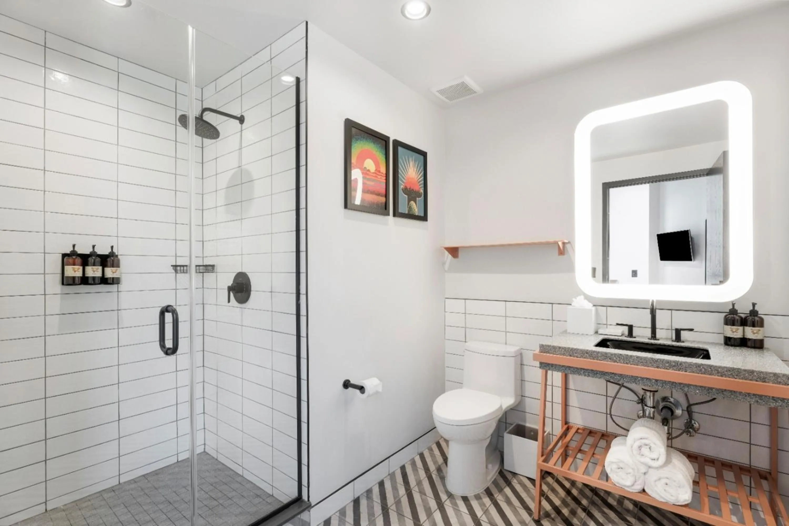 Bathroom in Waymore's Guest House