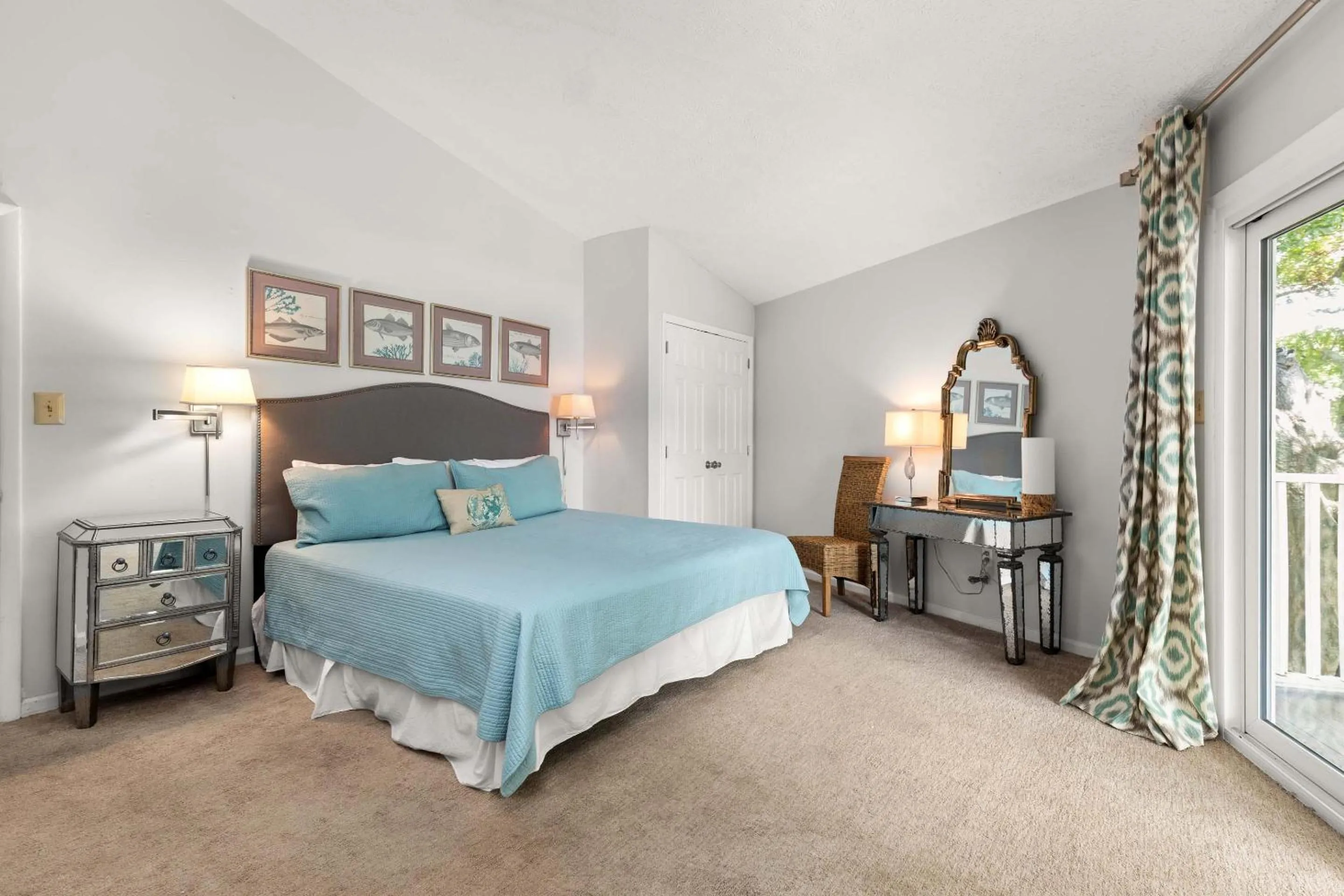 Bed in Coastal Breezes