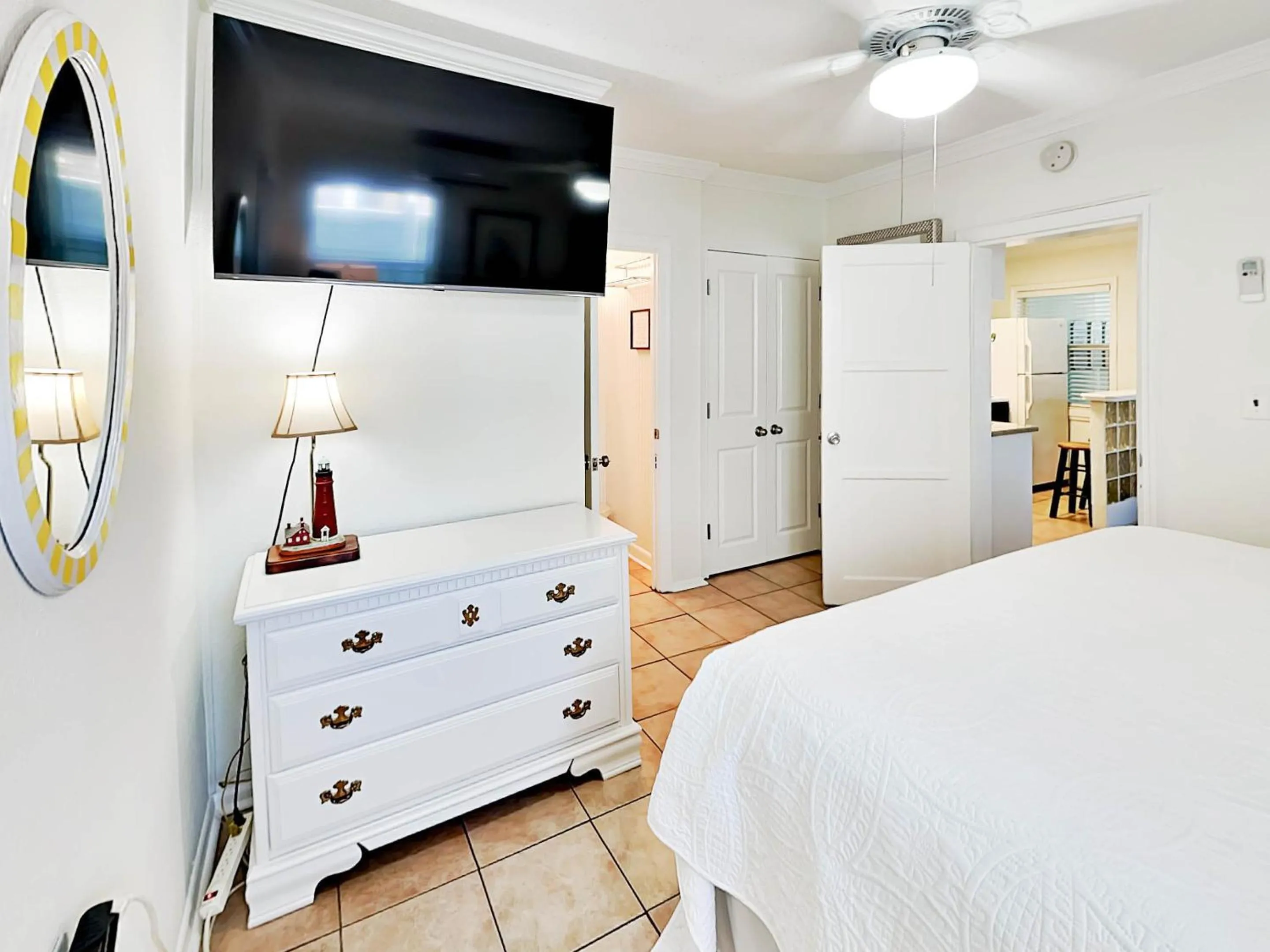 Bed in Captains Quarters A