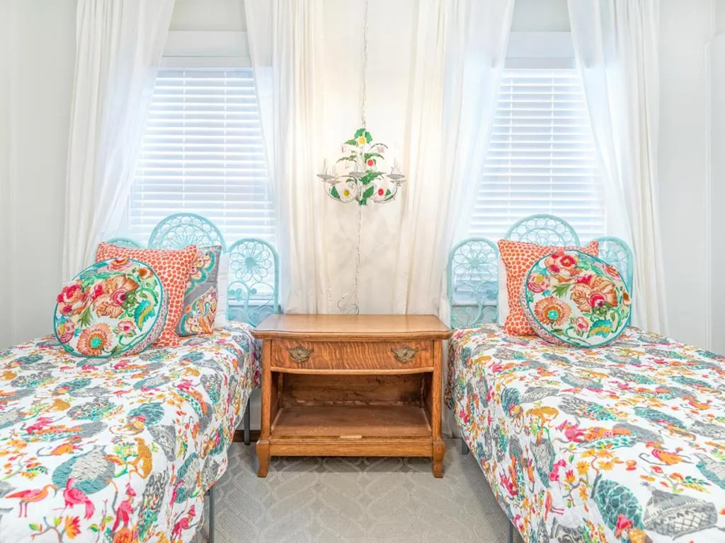 Bed in Coquina Cottage