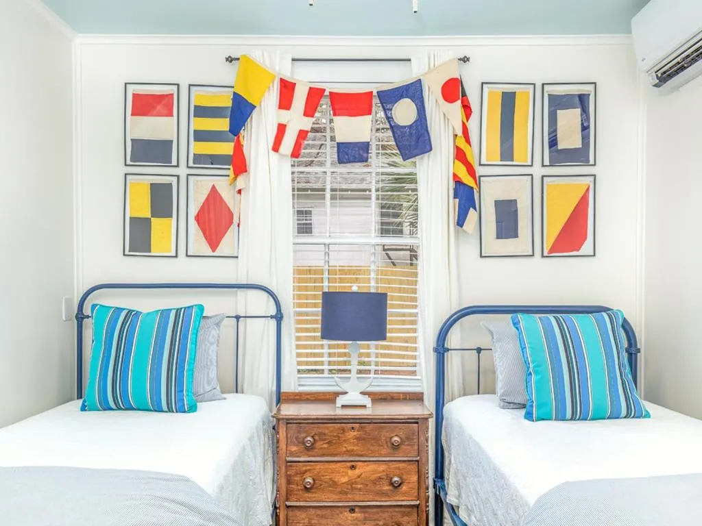 Bed in Coquina Cottage