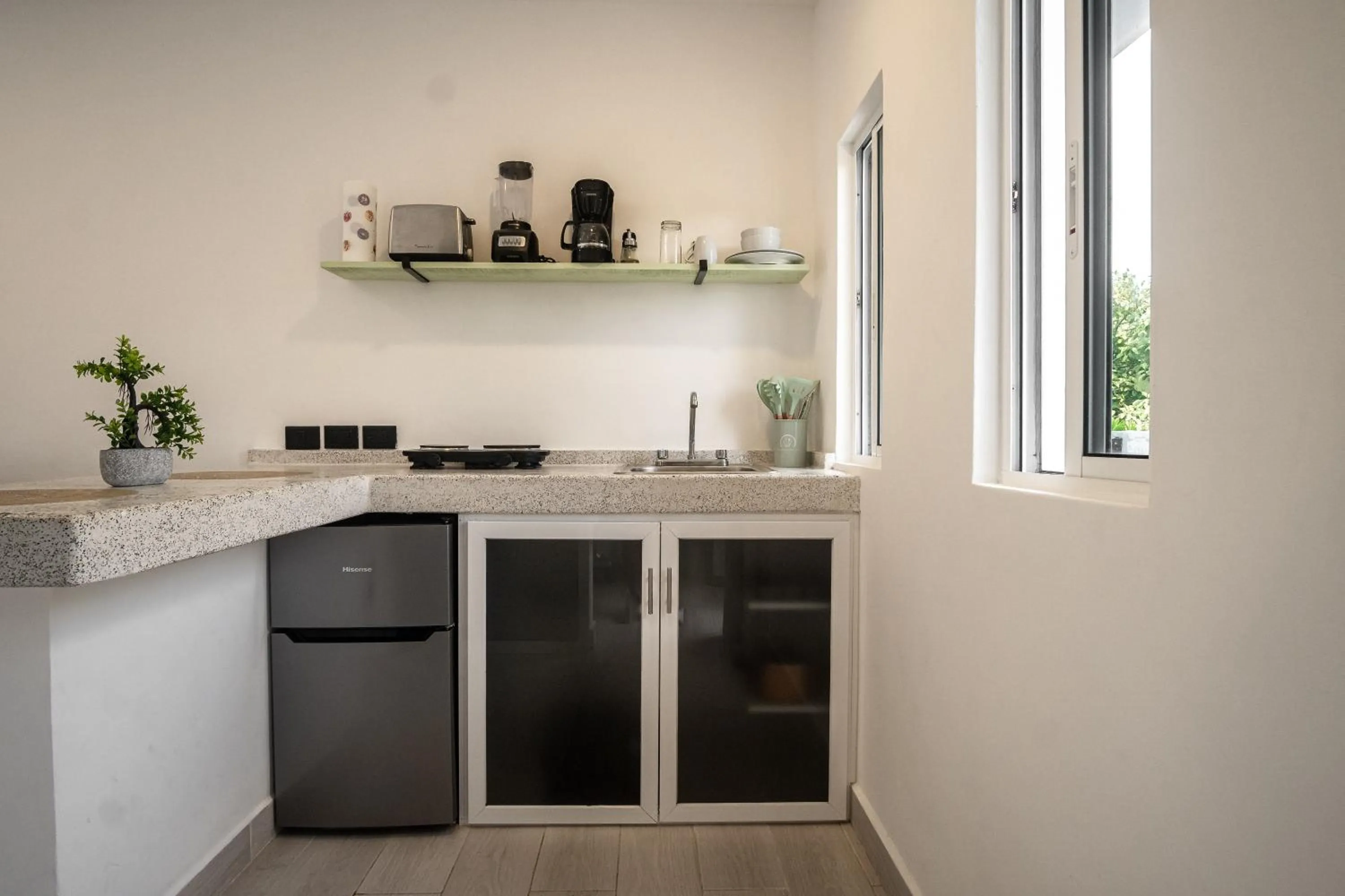 Kitchen or kitchenette in La Quinta Caribeña