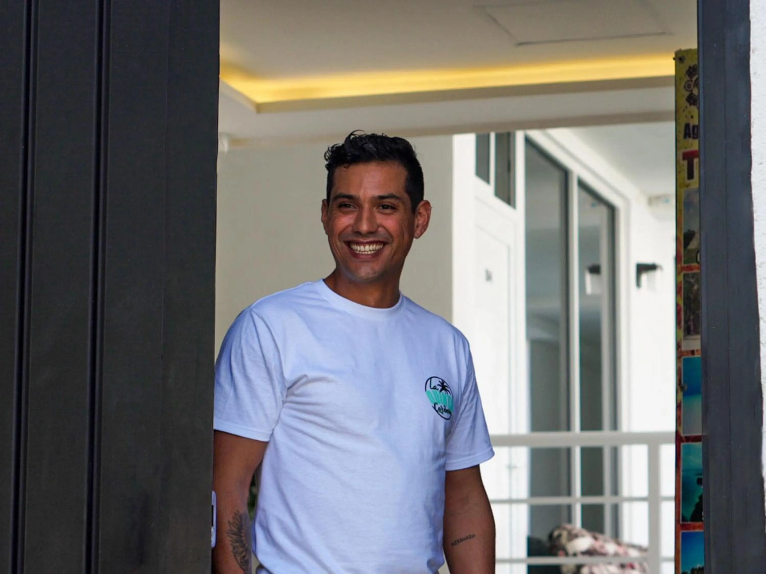 Lobby or reception in La Quinta Caribeña