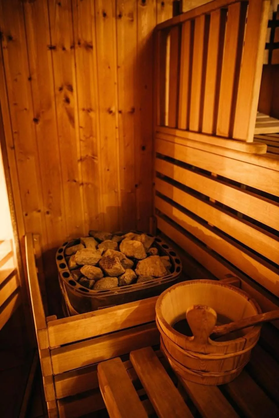 Sauna in Hotel Solny