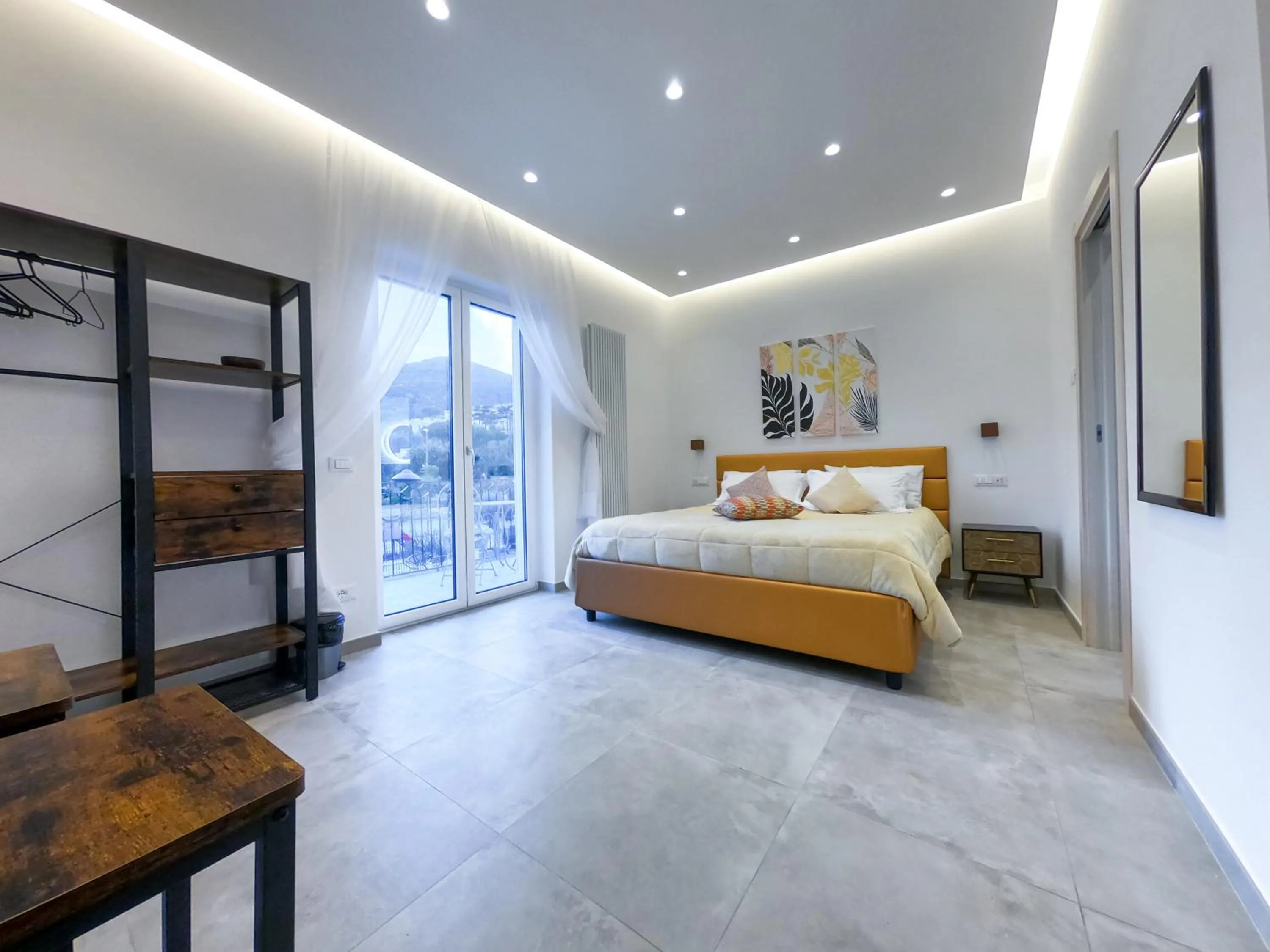 Bed in Delphi Soggiorni Romantic Suites with Private Terrace - Ischia Porto