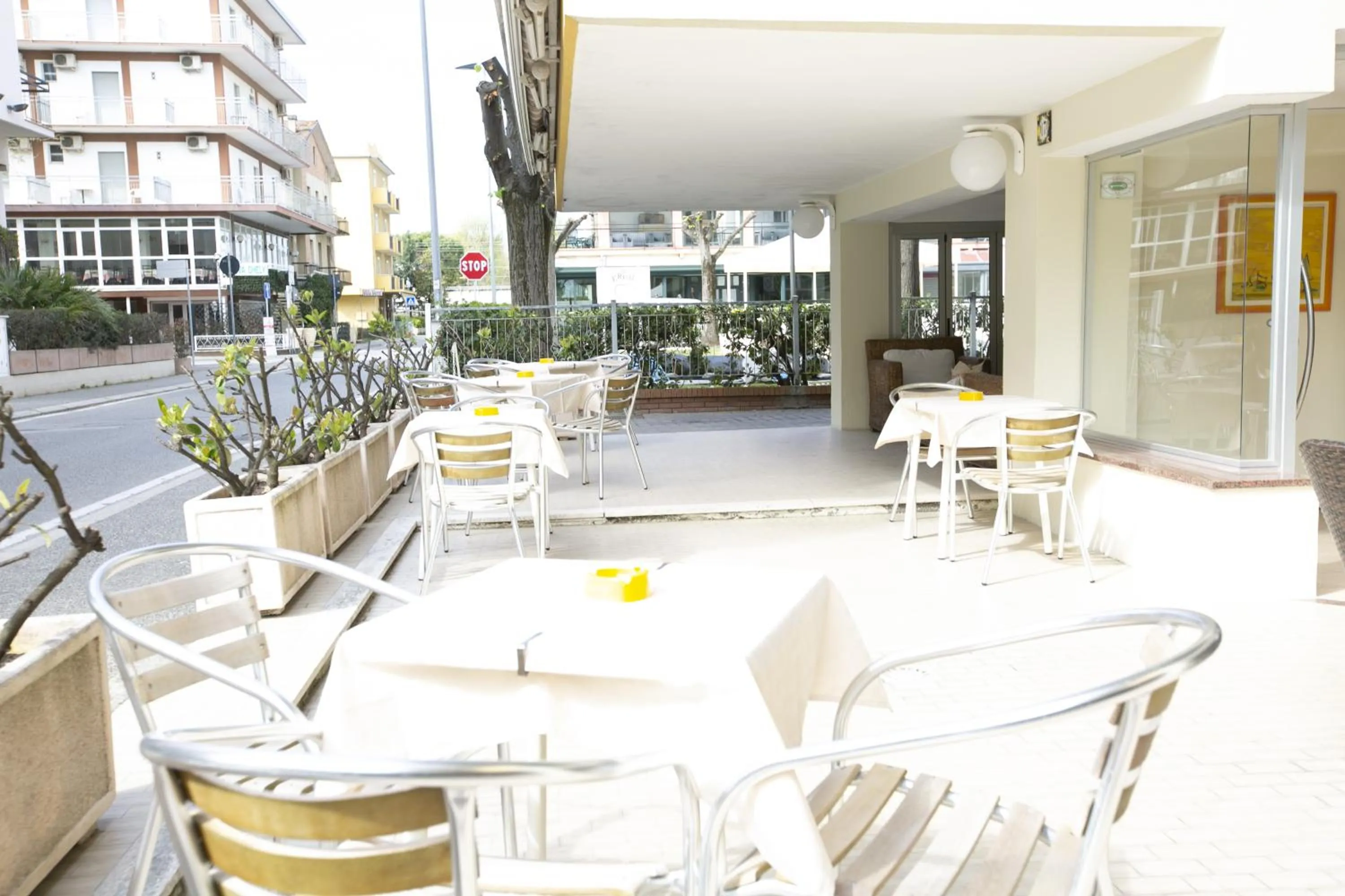 Patio in Hotel Ischia