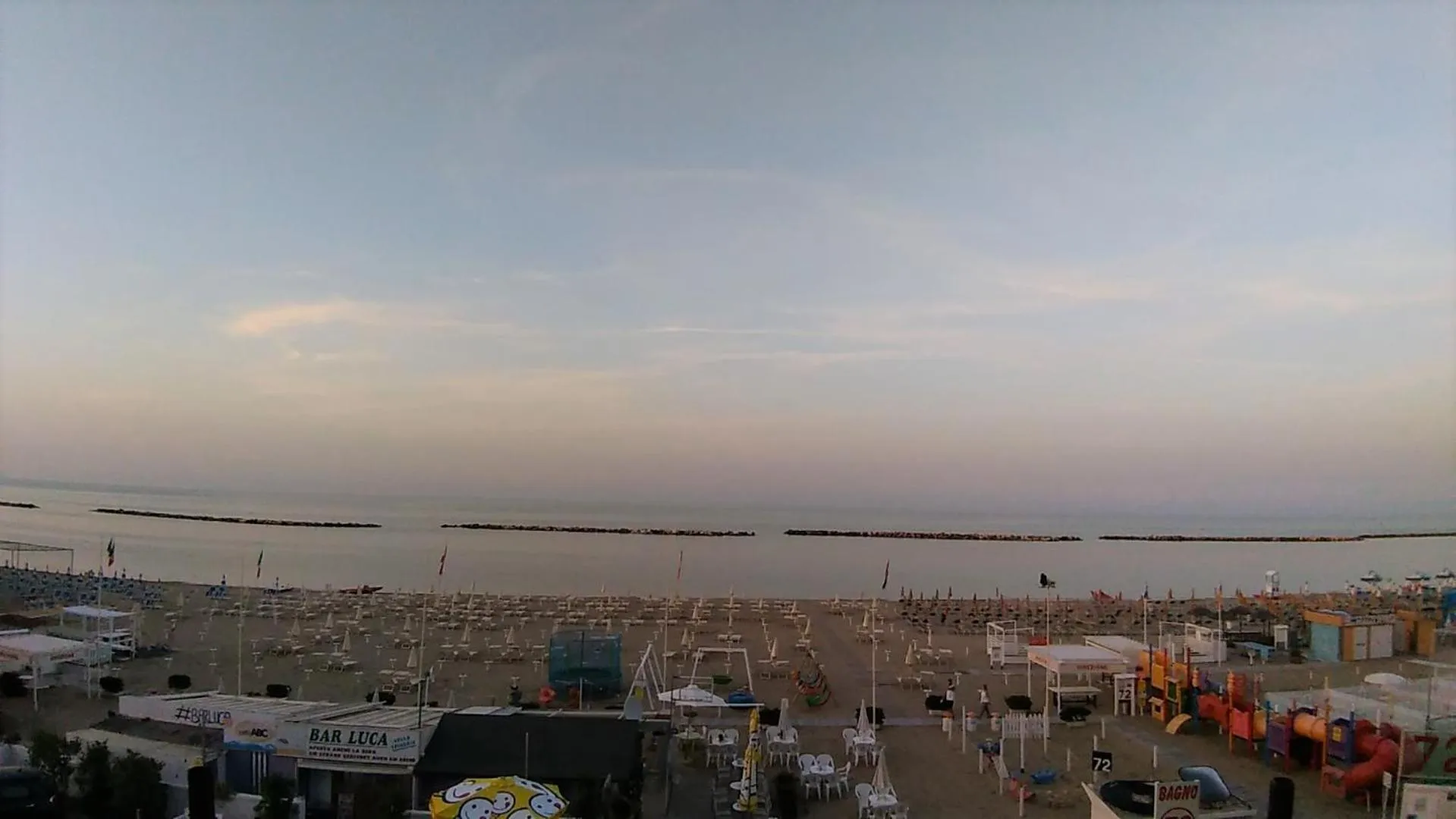 Beach in Hotel Trevi