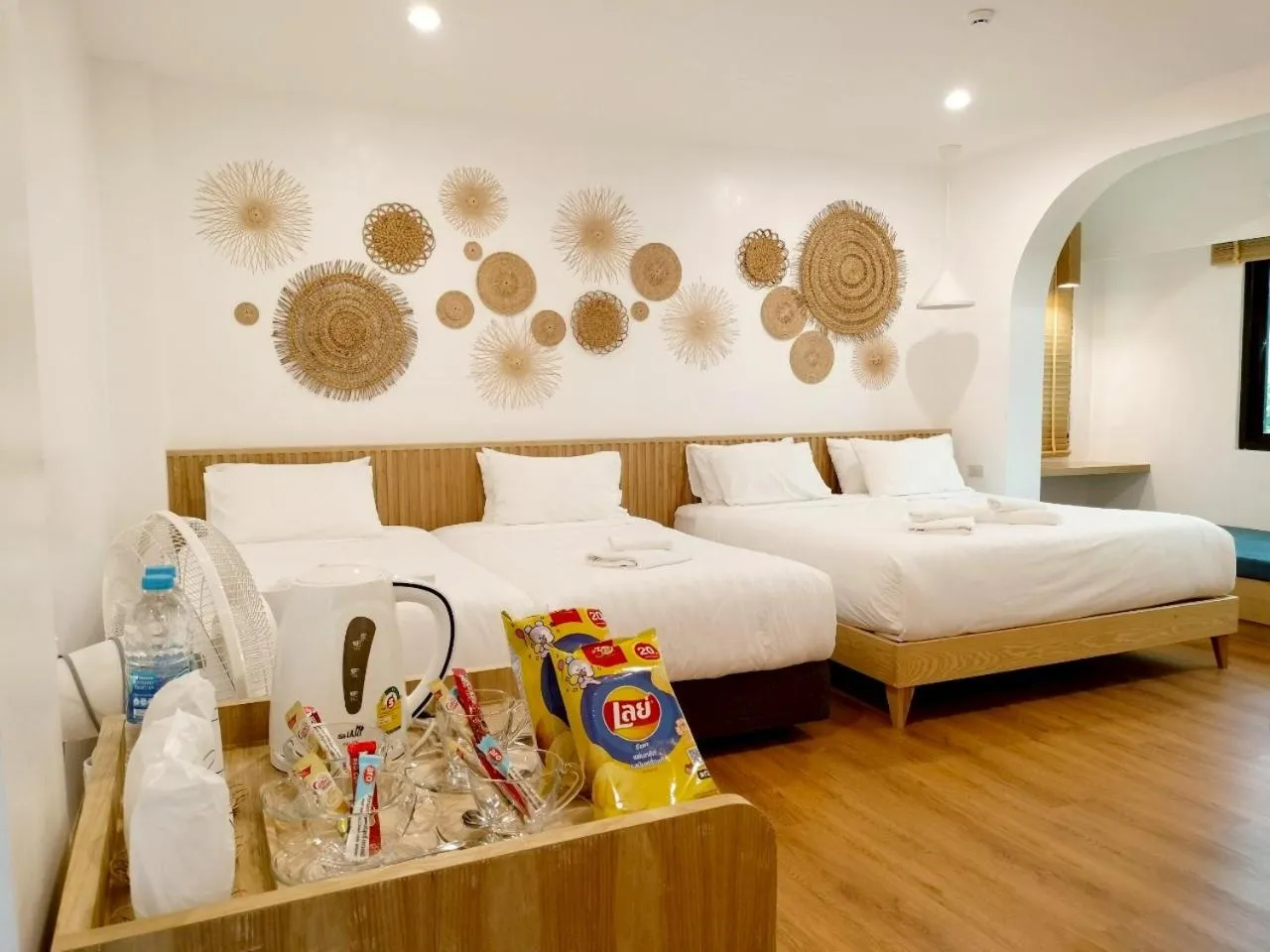 Photo of the whole room, Bed in The Modeva Hotel