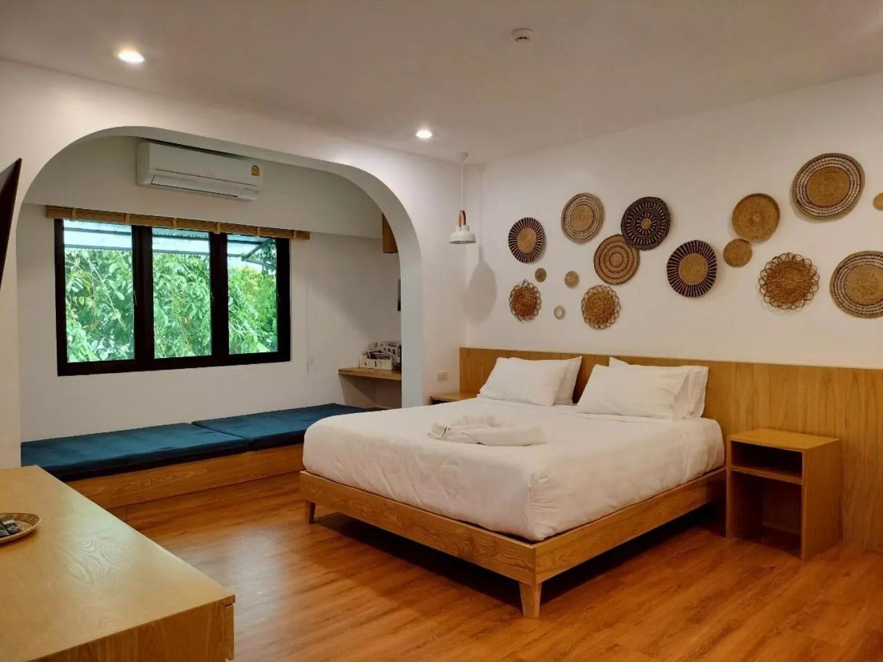 Photo of the whole room, Bed in The Modeva Hotel