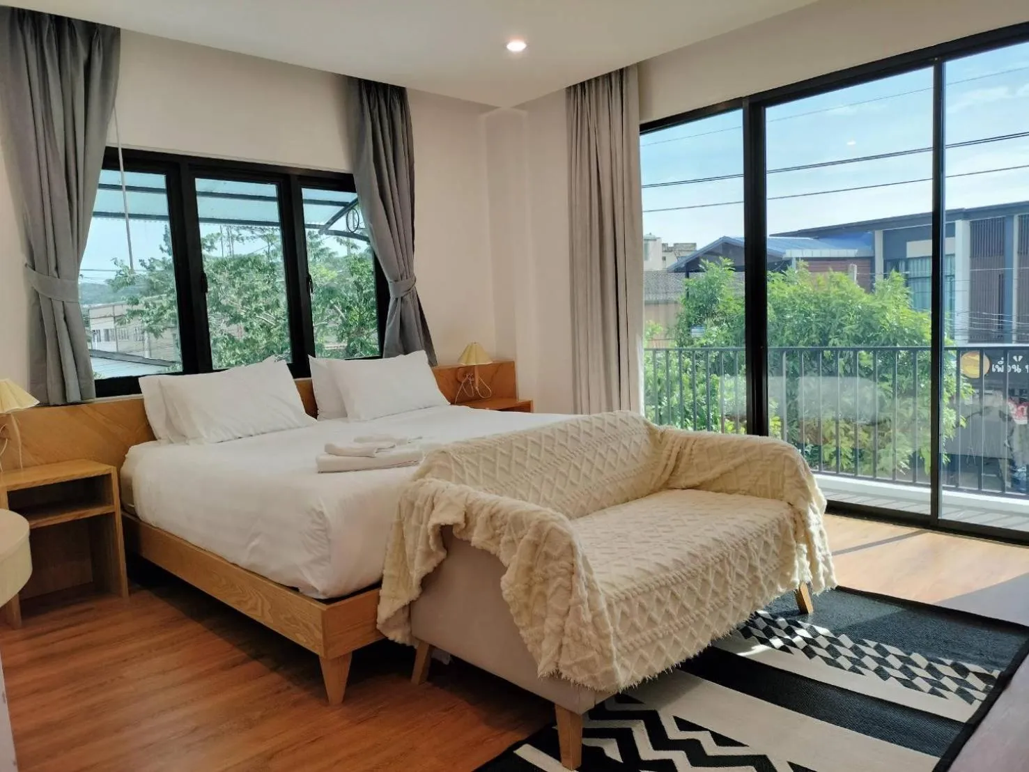 Photo of the whole room, Bed in The Modeva Hotel