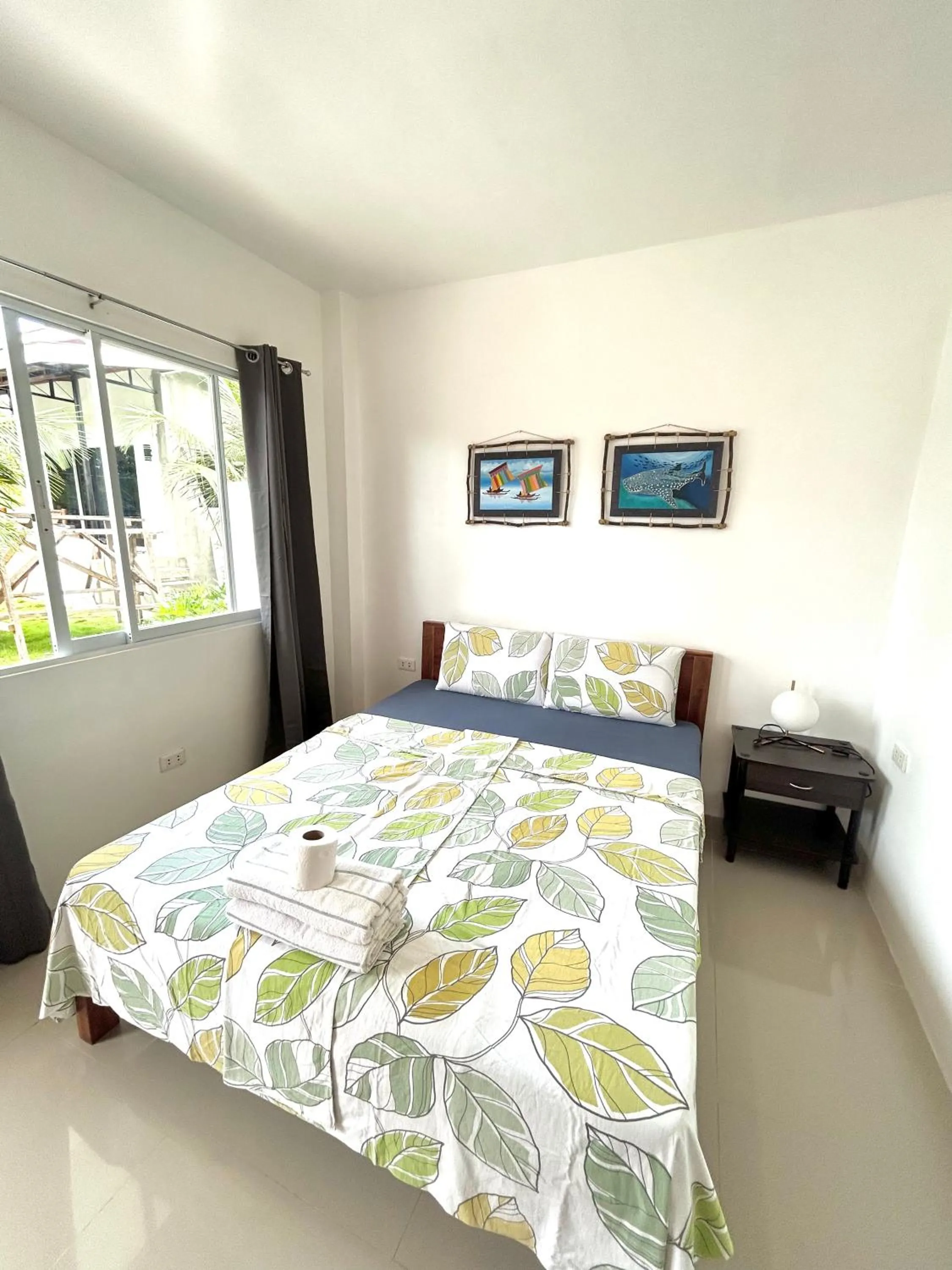 Bed in Coconut Inn Moalboal