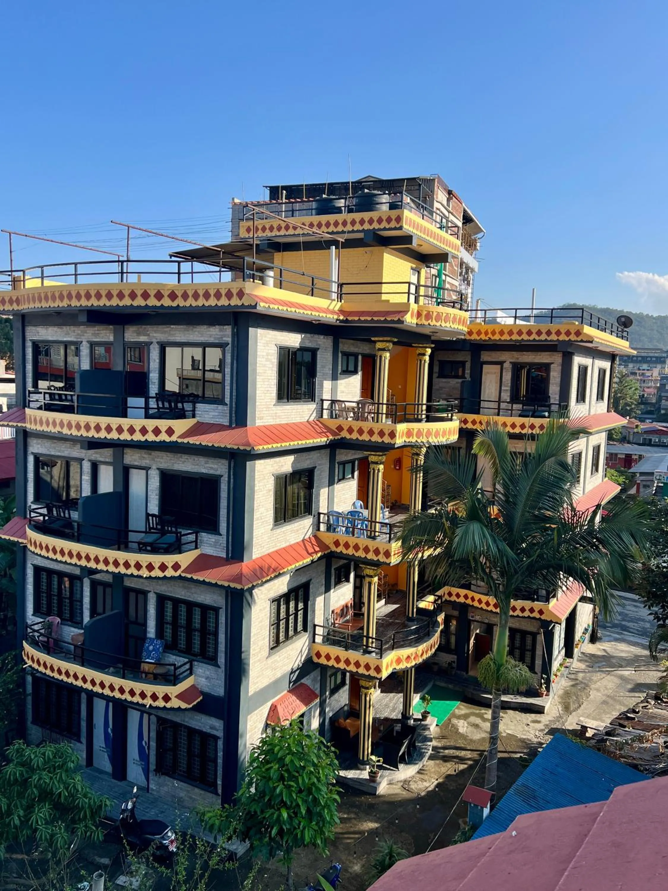 Property building in Hotel Immortal Inn