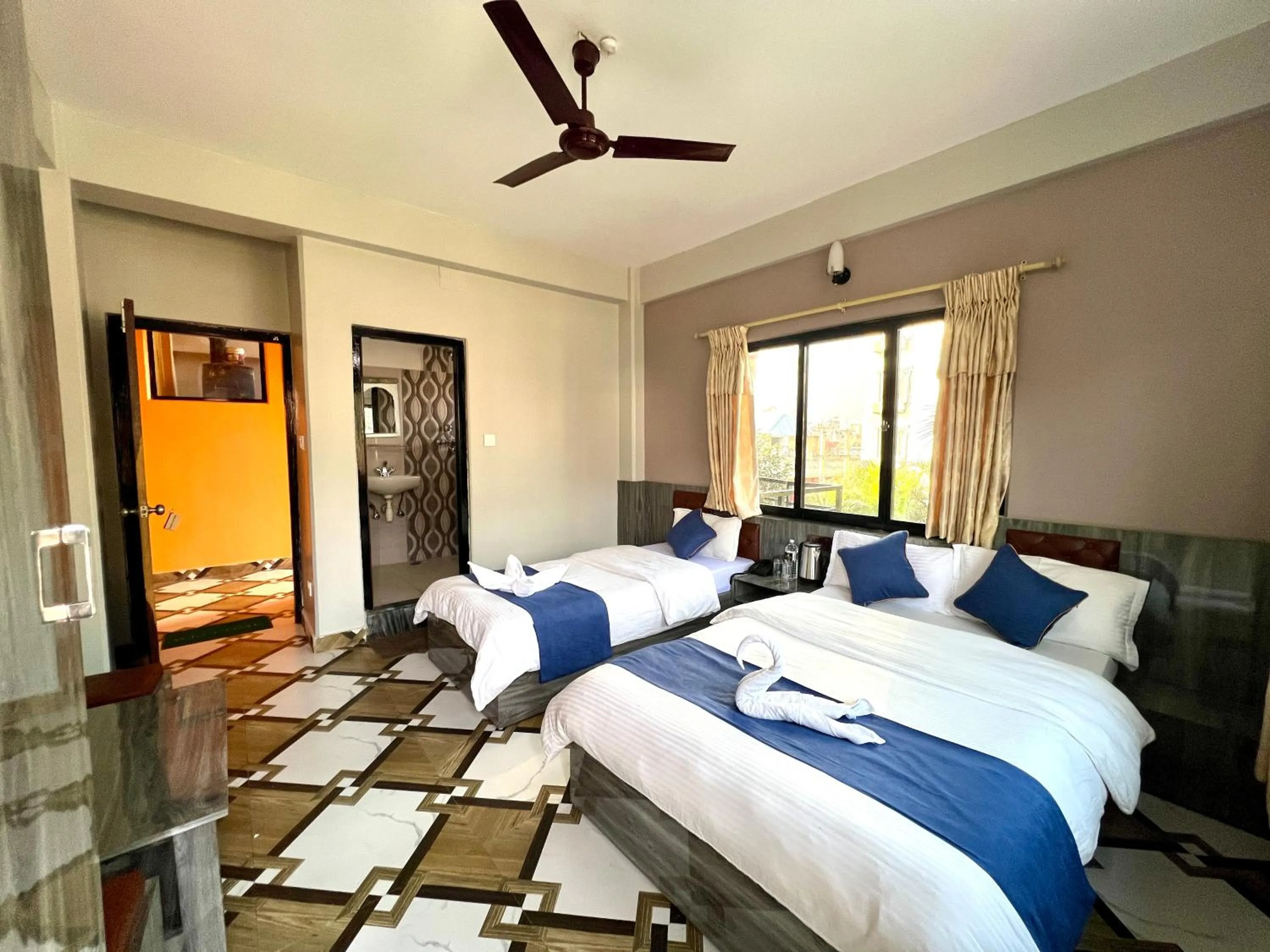 Bedroom, Bed in Hotel Immortal Inn