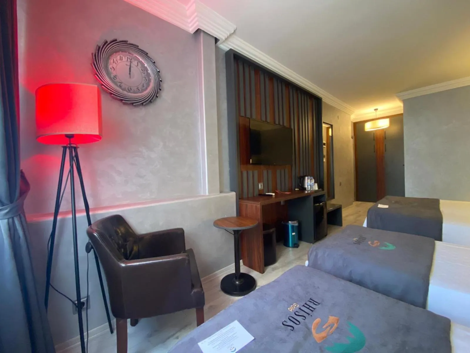 Bed in Rhisos Gold Otel